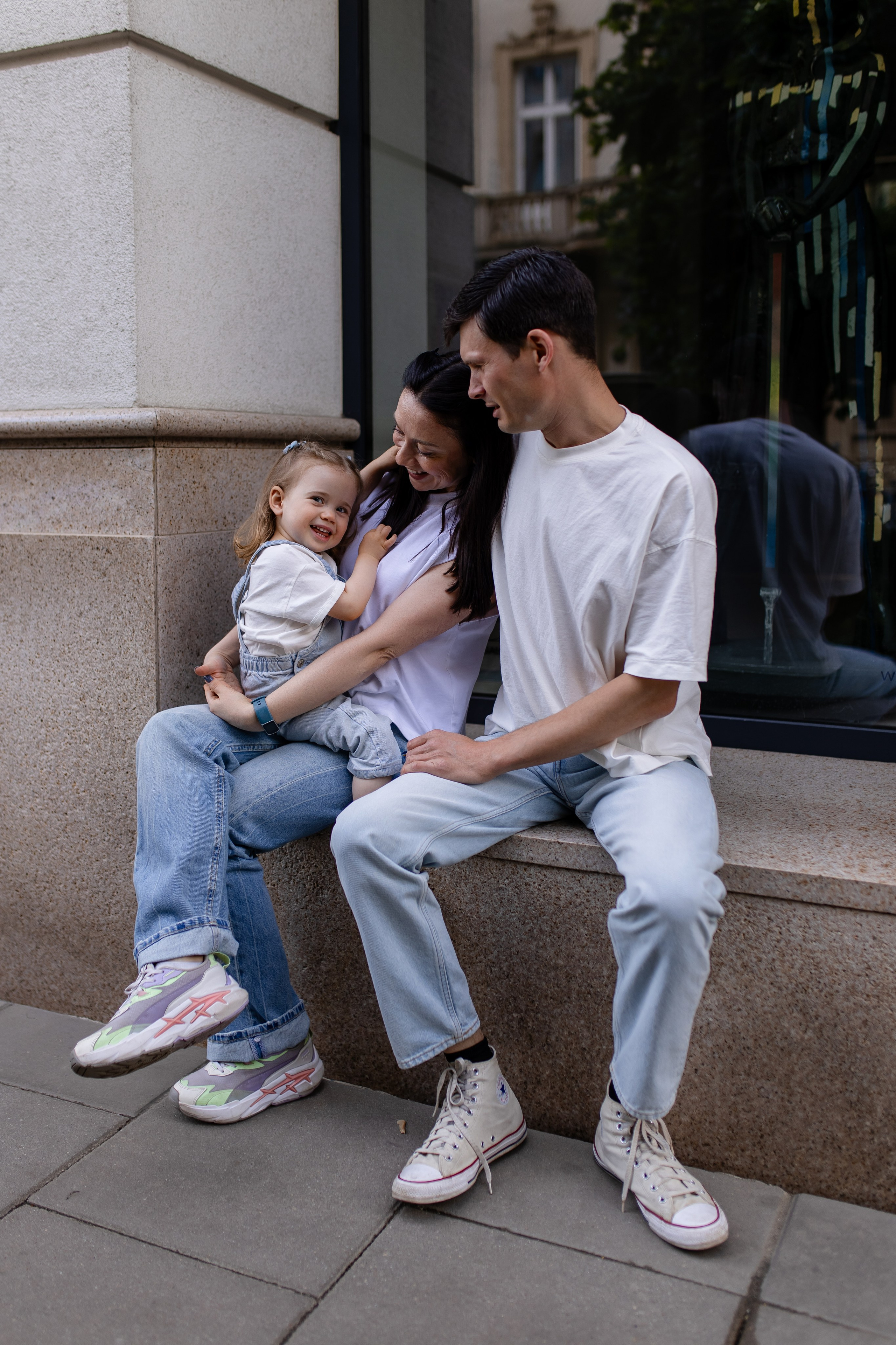 Денис+Настя+Єва. Весільний, сімейний фотограф Варшава