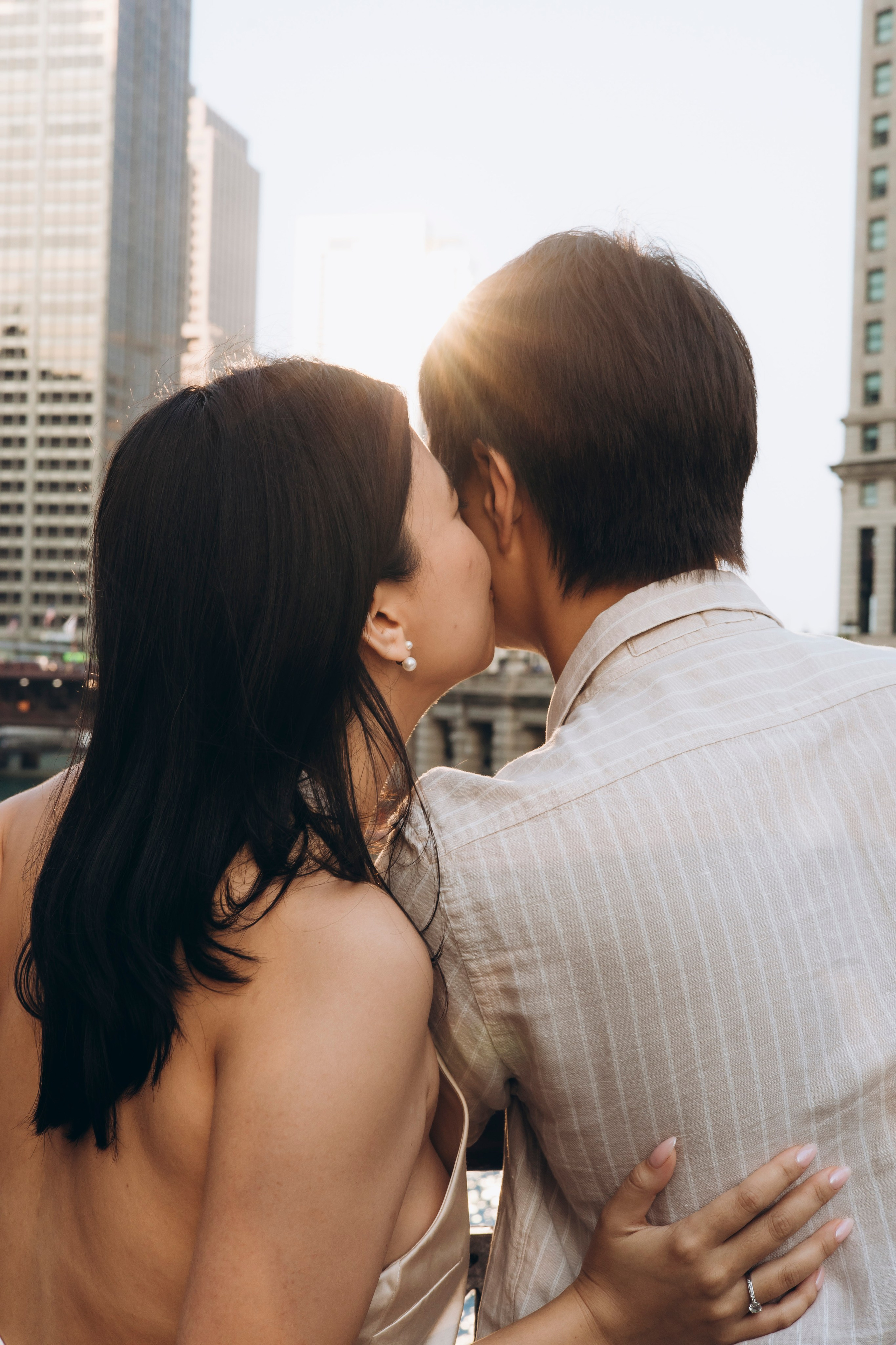 Downtown Chicago Couples Session — Chicago Photographer — Margarita Chudinova