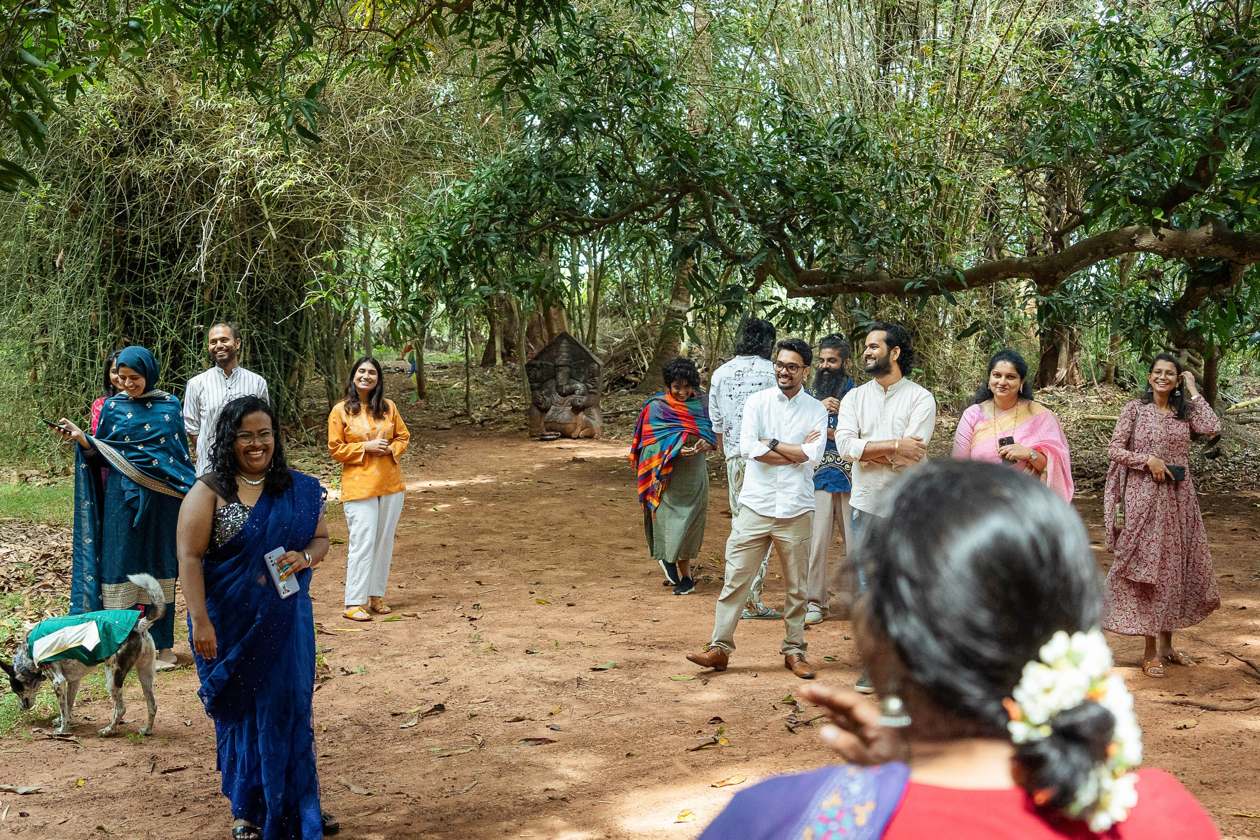 Shraddha & Sumukha, Mantra Mangalya Wedding under a Mango Tree, Red Earth Kabini | Truly Yours