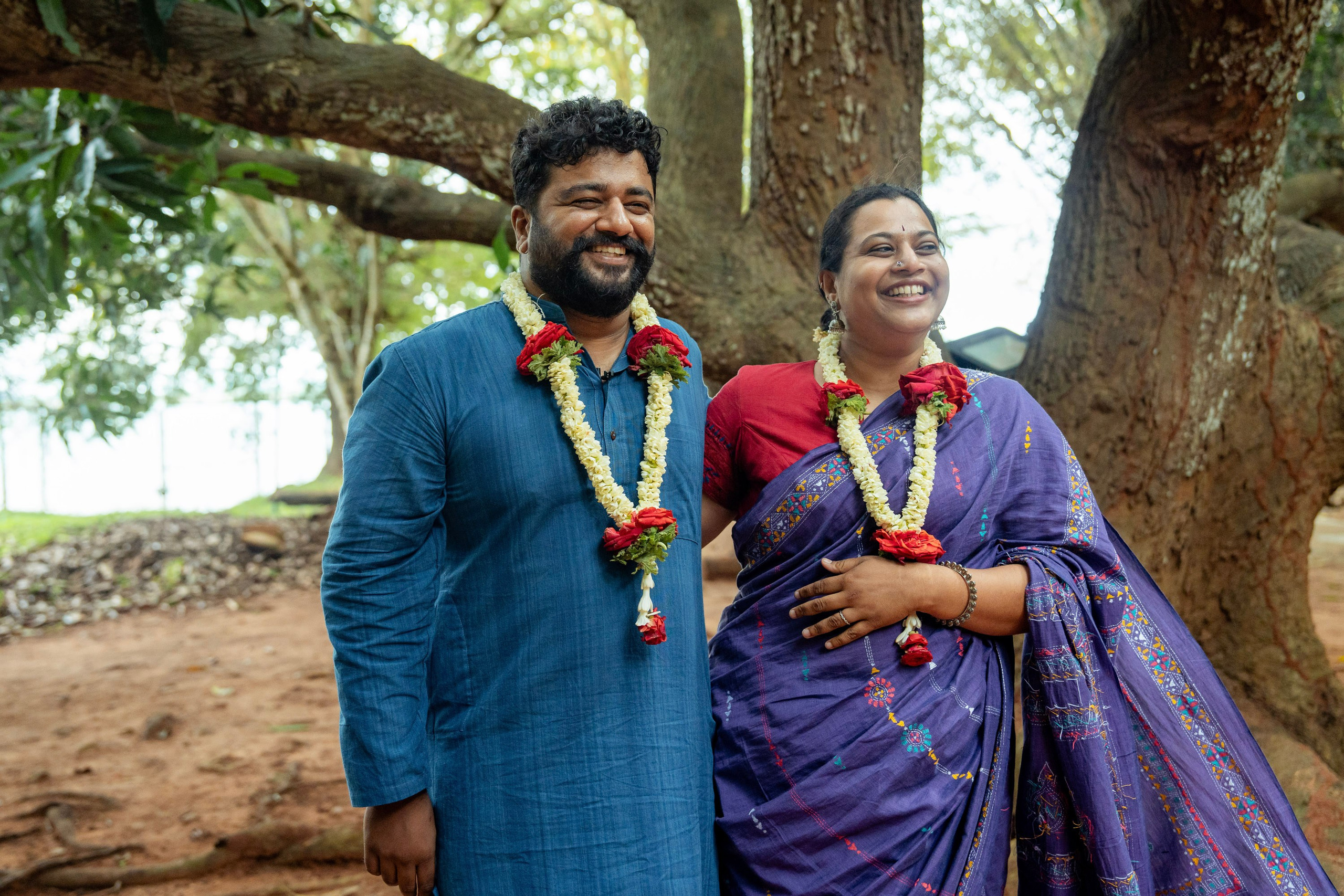 Shraddha & Sumukha, Mantra Mangalya Wedding under a Mango Tree, Red Earth Kabini | Truly Yours