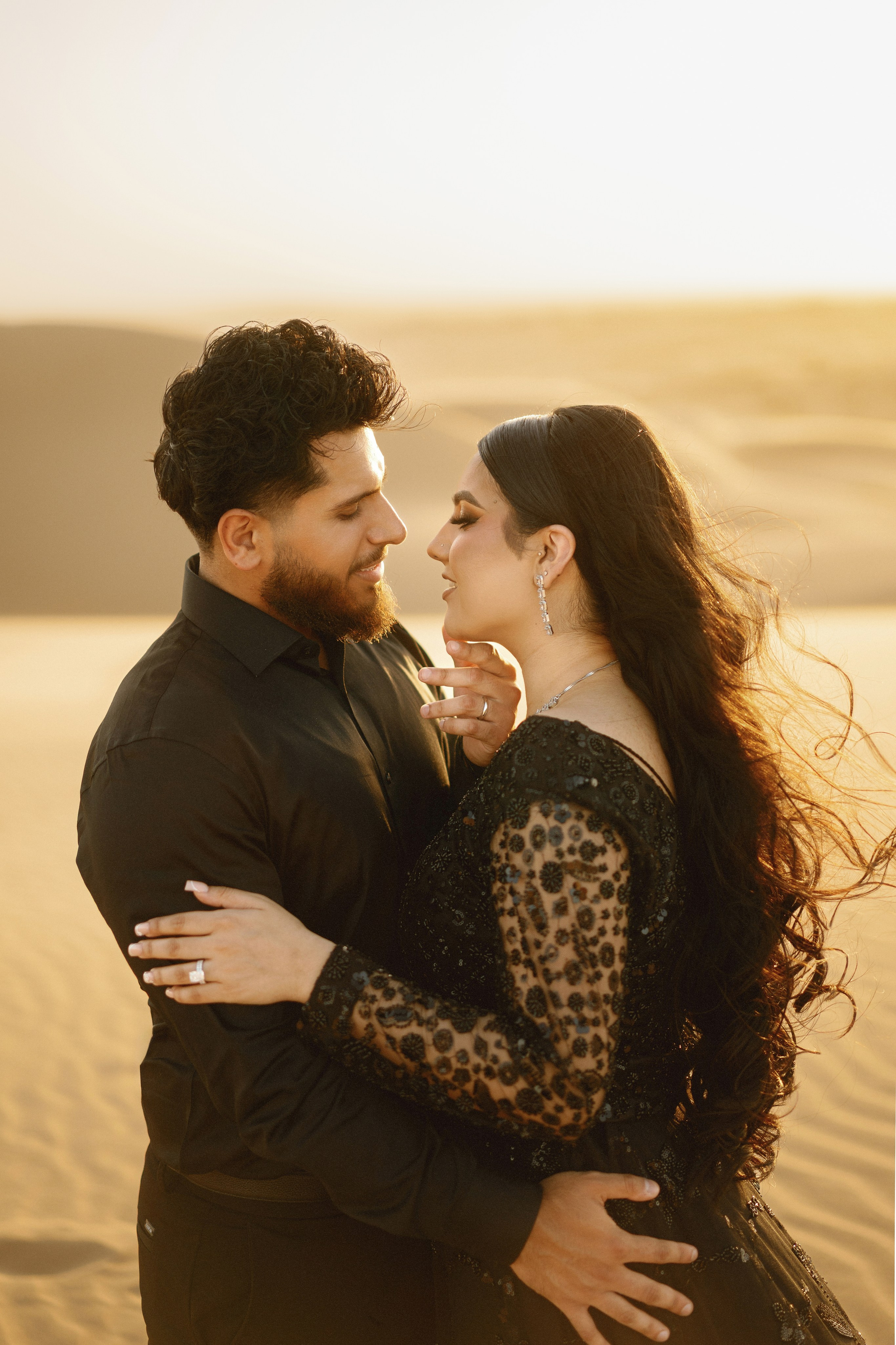 Elopement at Glamis Sand Dunes California. Wedding Photography & Videography Team in California, Los Angeles, San Francisco, San Diego and Travel