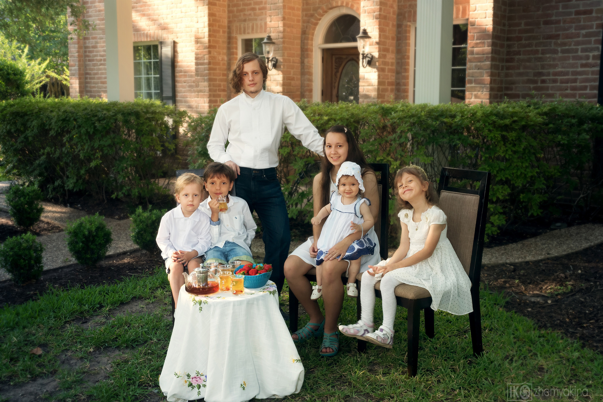 Family-17. Photographer Irina Kozhemyakina. Houston