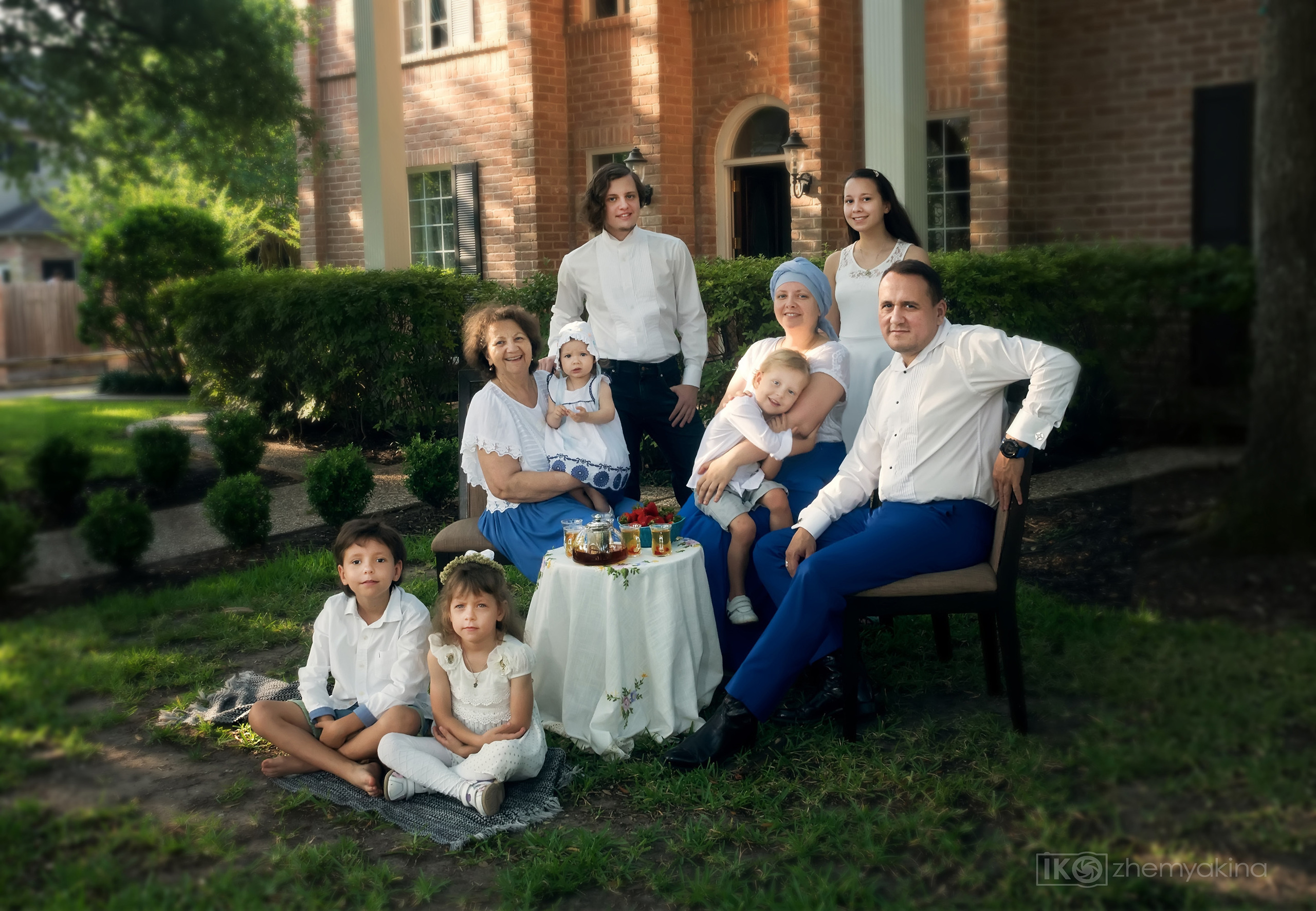 Family-17. Photographer Irina Kozhemyakina. Houston