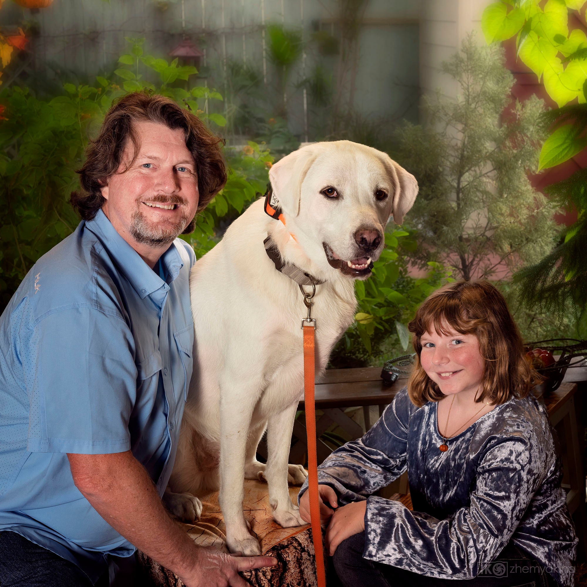 Marina’s family. Photographer Irina Kozhemyakina. Houston