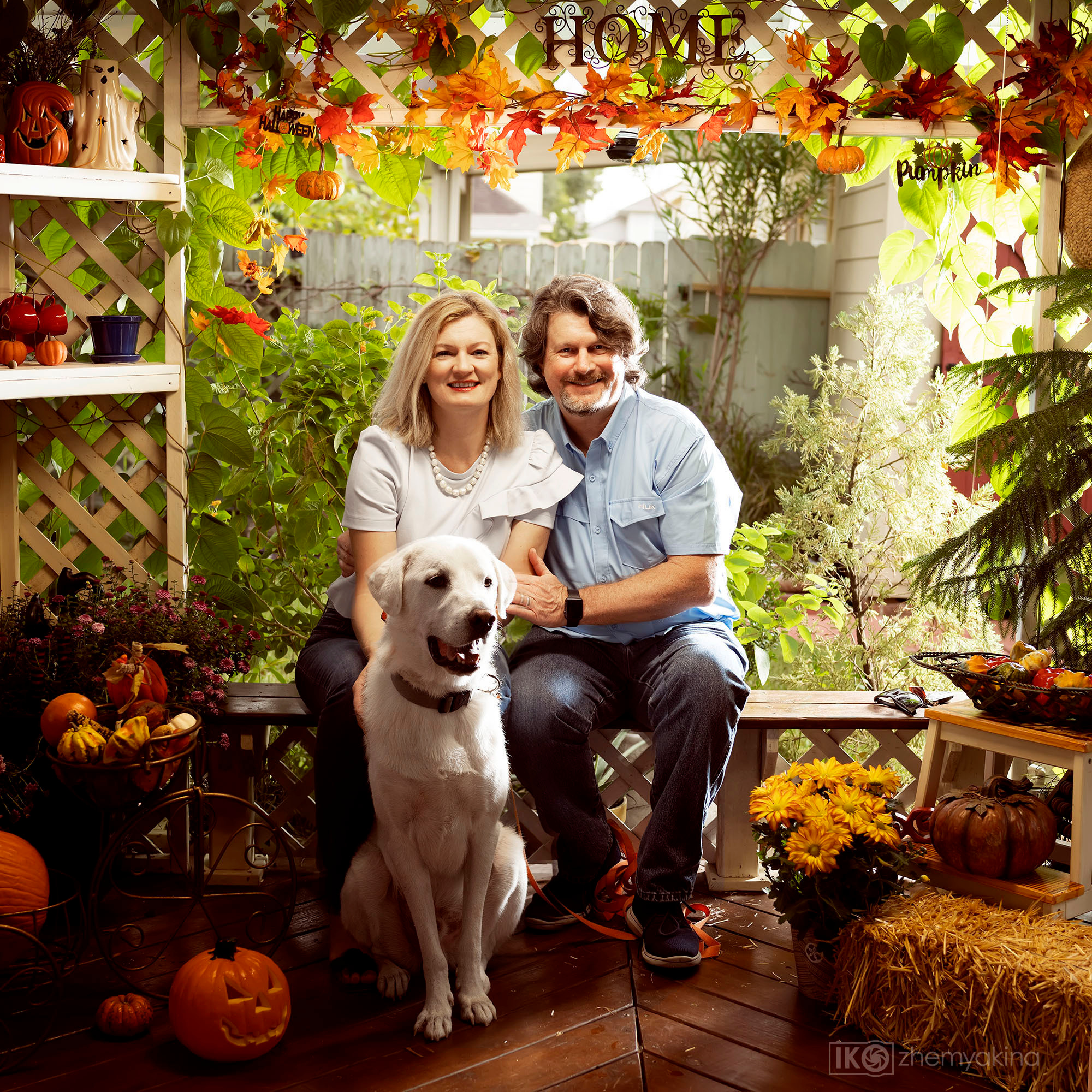 Marina’s family. Photographer Irina Kozhemyakina. Houston