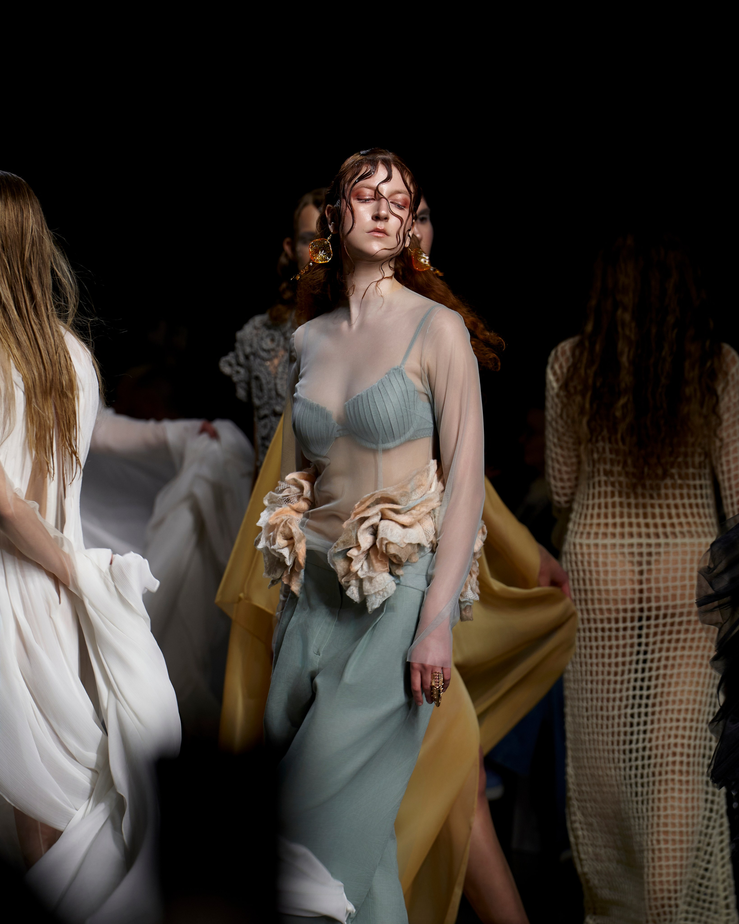 Fashion Week Riga 2025. Hanna Asaulova — Fashion Photographer in Vilnius | Professional Fashion Photography