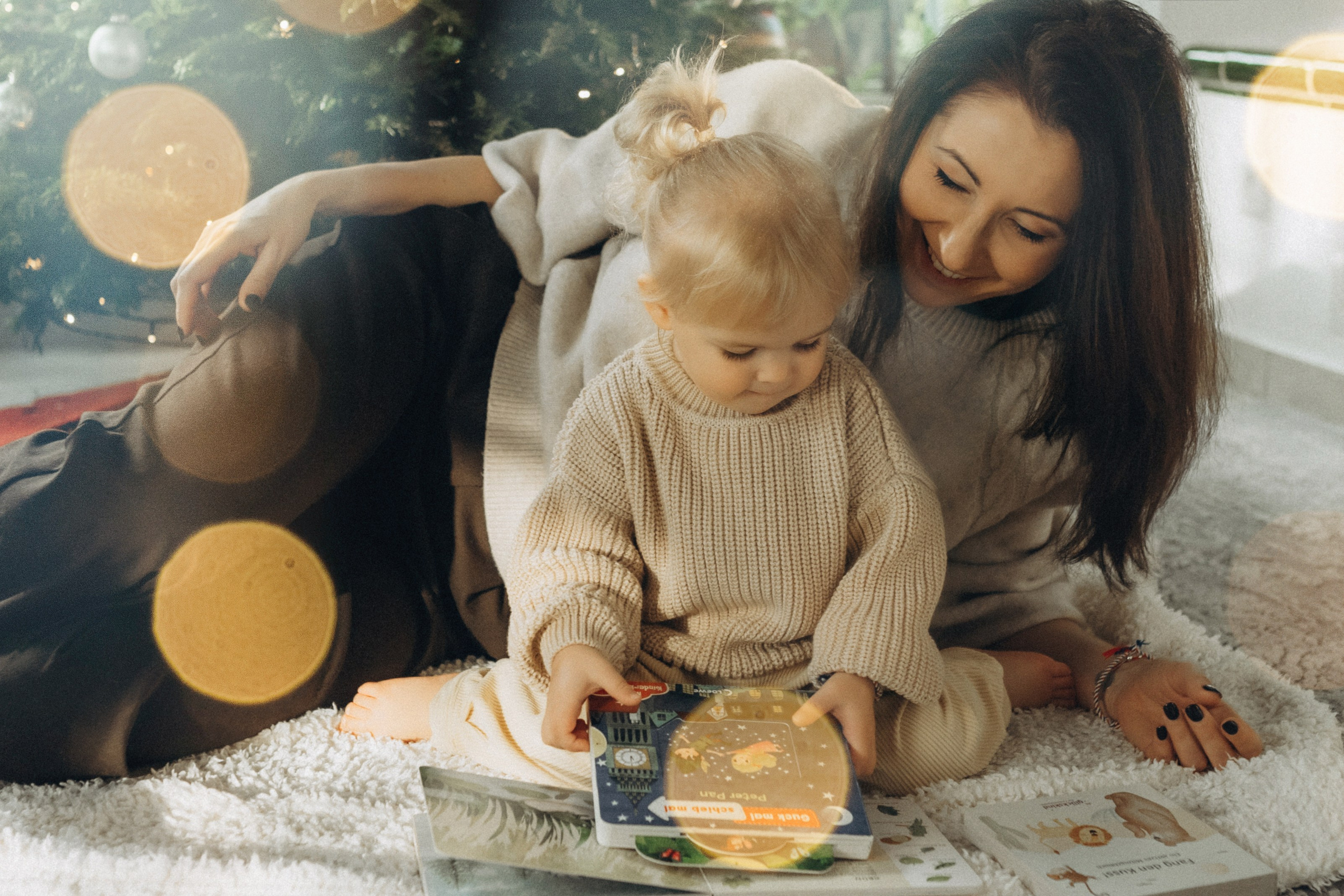 Новогодняя домашяя фотосессия. Семейный фотограф Лейпциг, Германия