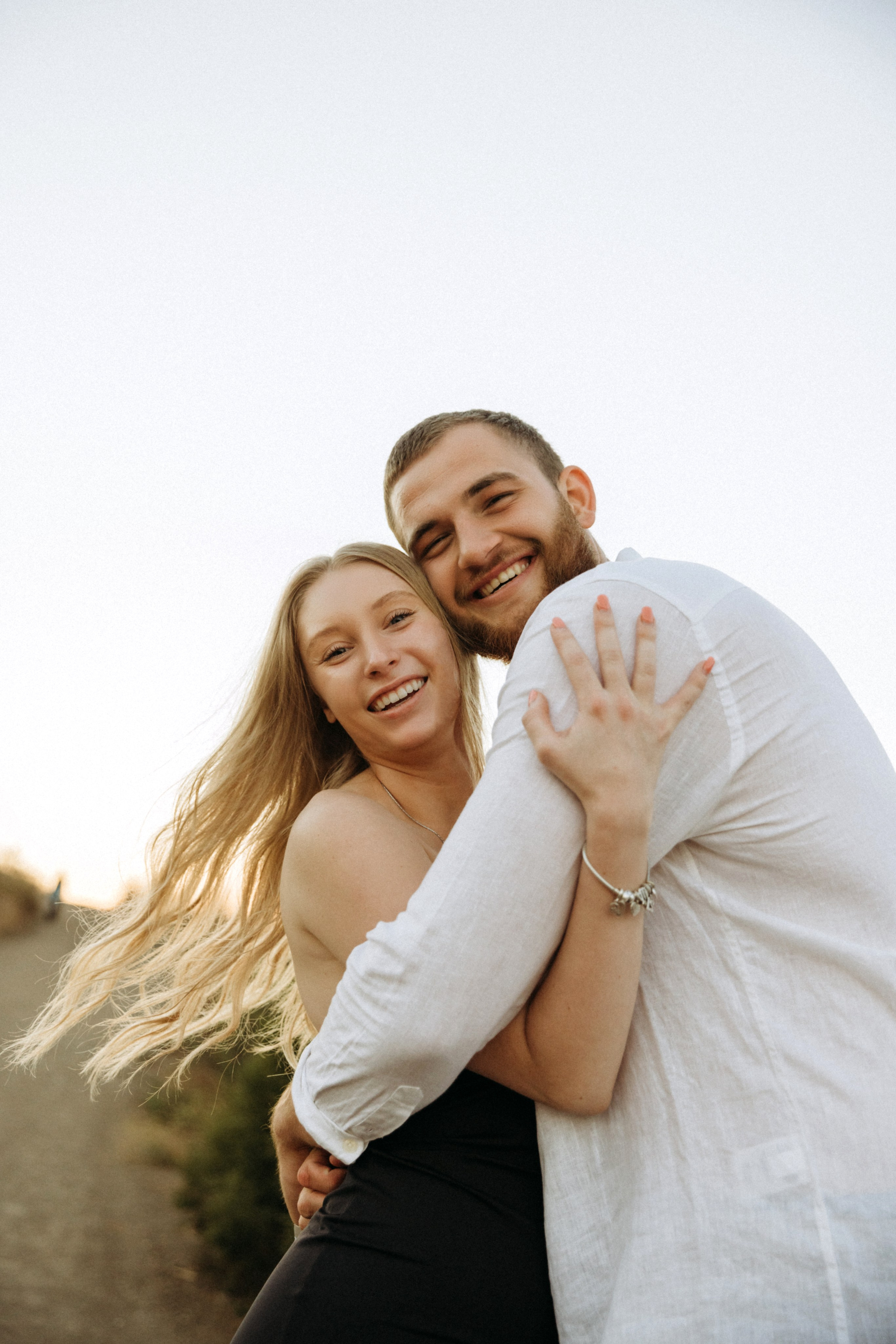 Anniversary Photoshoot at Sunset in a Scenic Field | Taya Frank. Southern California Family and Couple Photographer