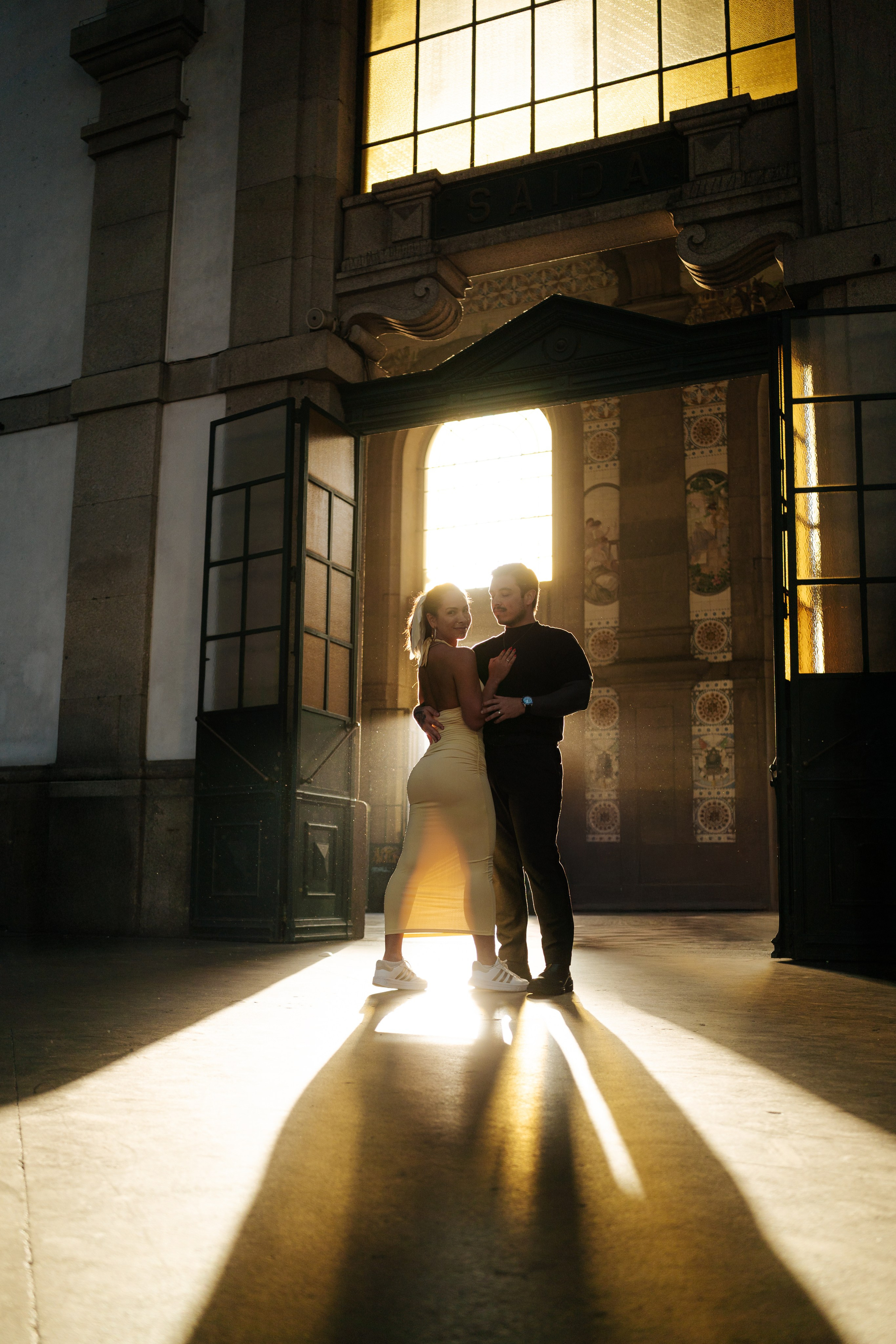 Fernando e Caroline. Davi Valente