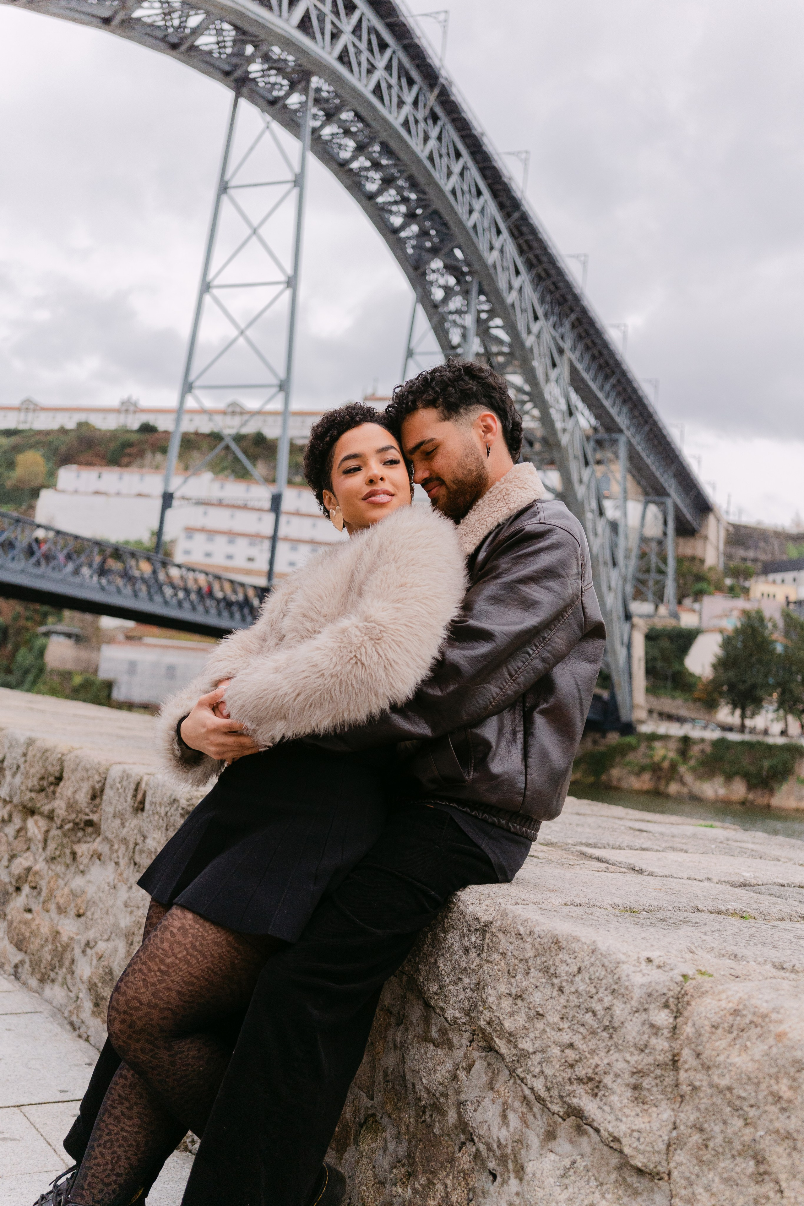 Emily e Mikael. Davi Valente