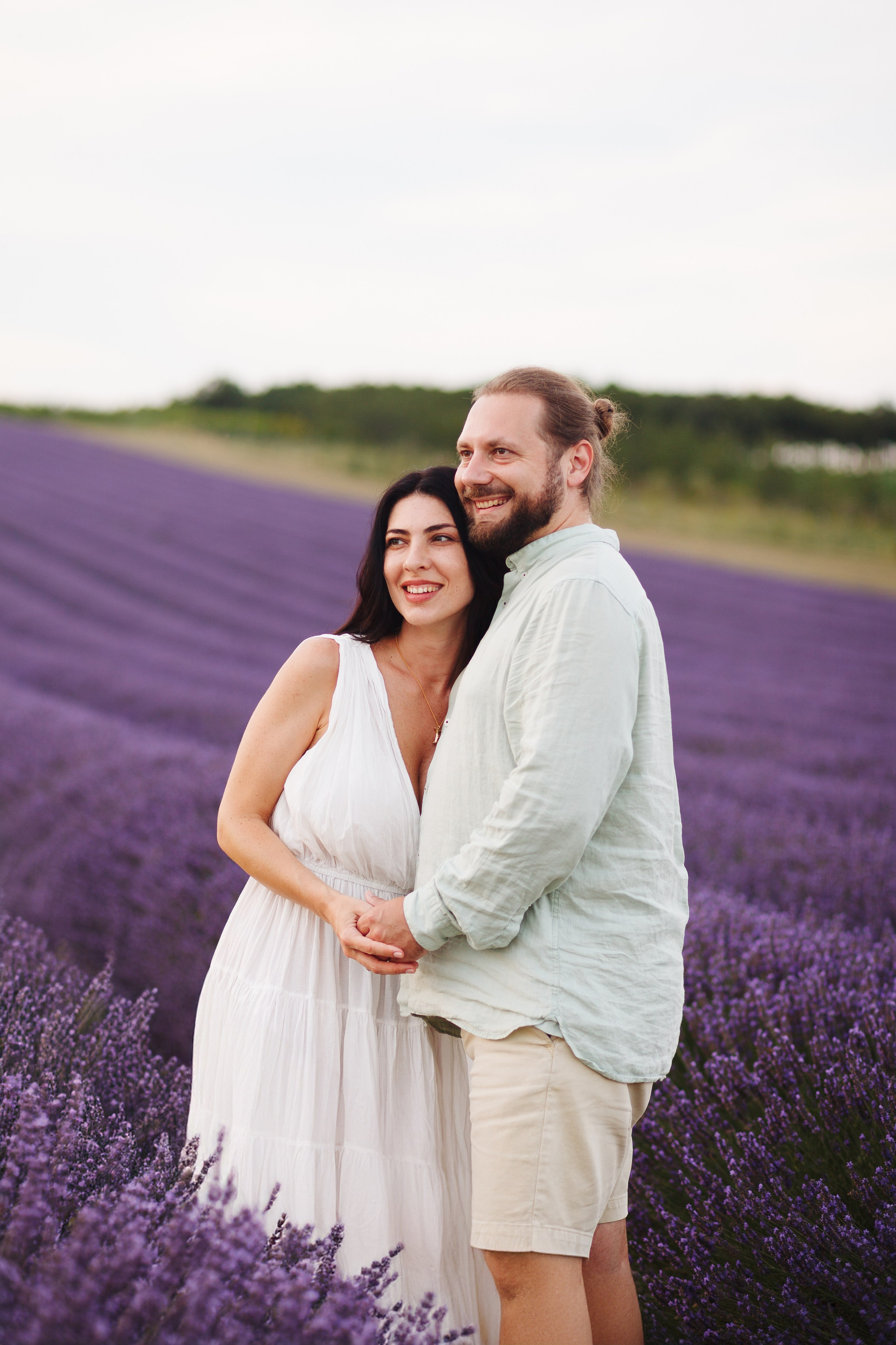 Lavender. Photographer in Prague for tourists