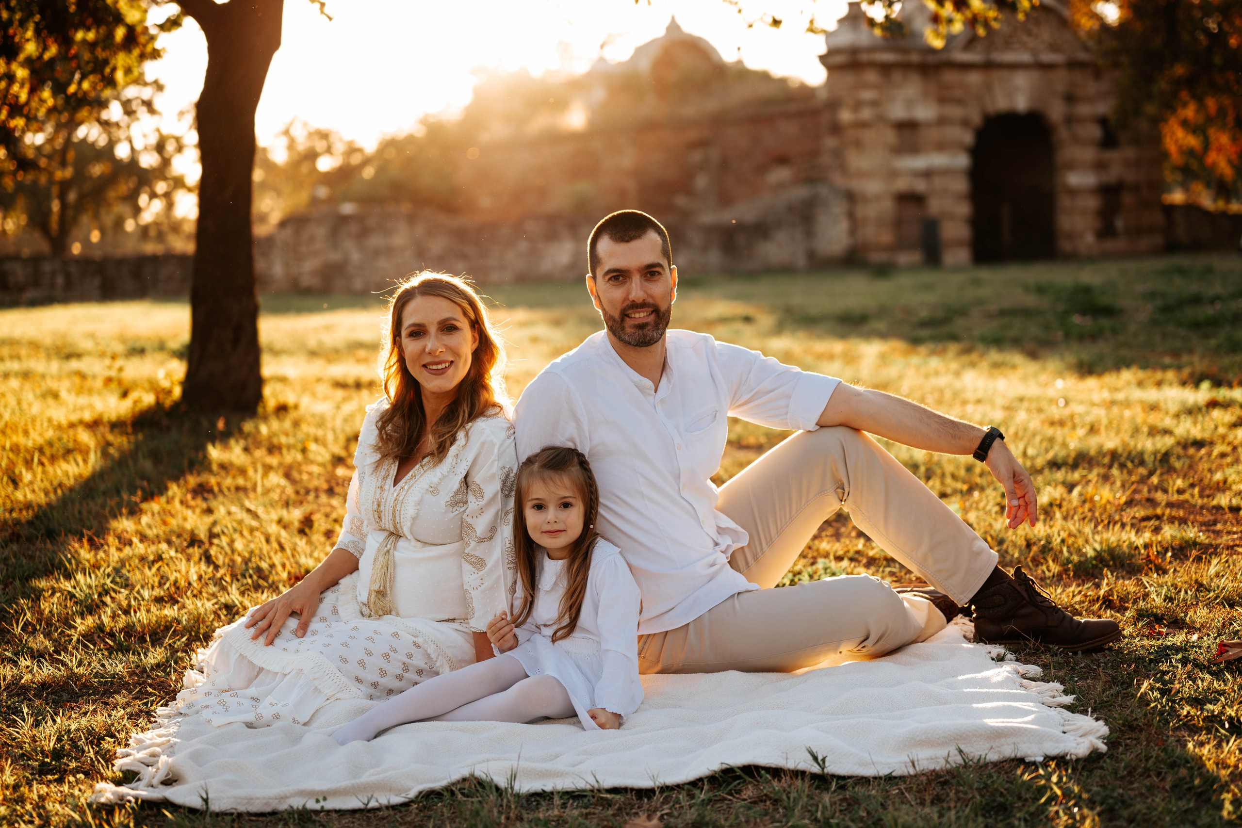 Marija, Ivan i Dunja - porodično fotografisanje. Dečiji i porodični fotograf