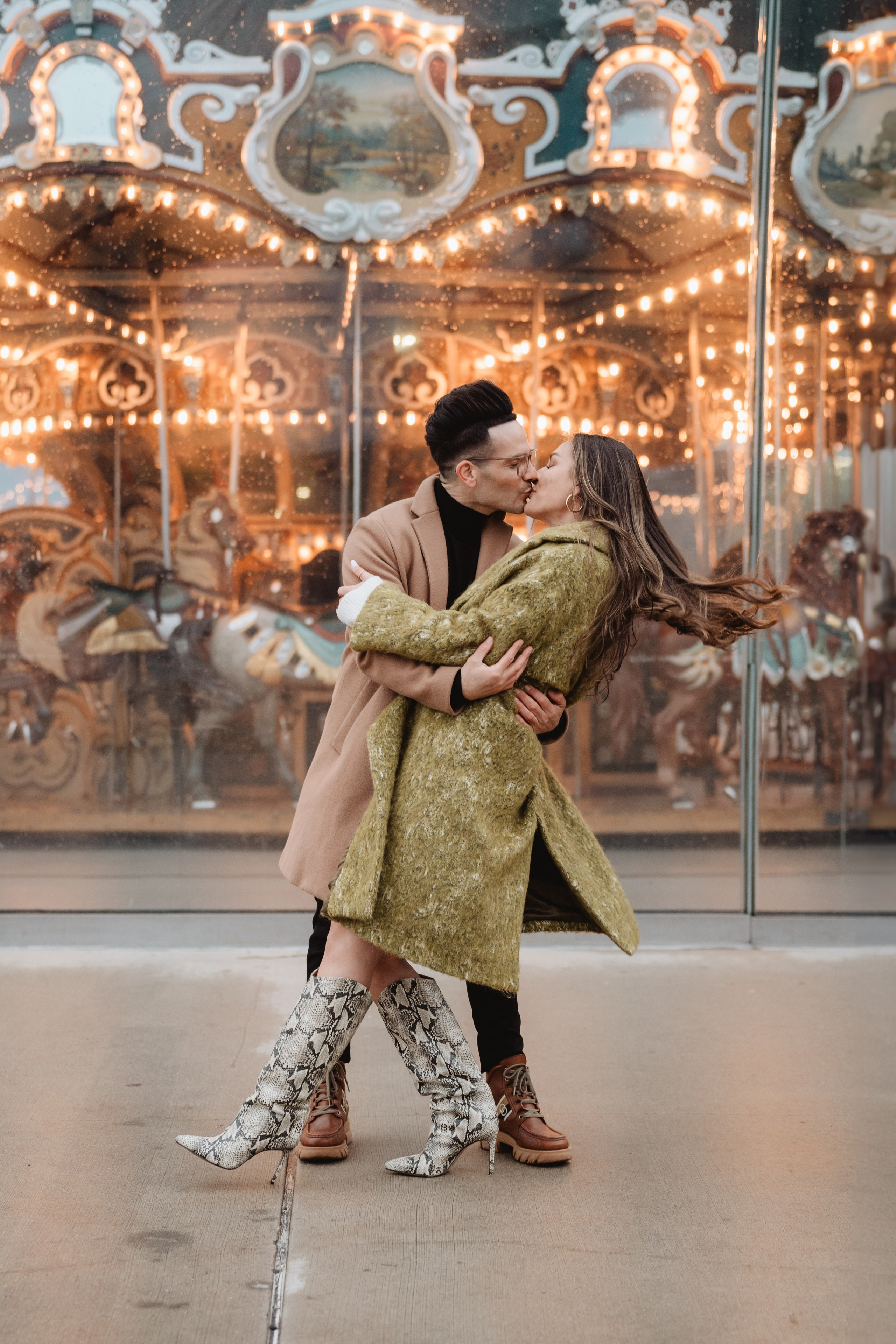 Castenzio&Brenna Proposal. Photographer in New York Faery By Mary