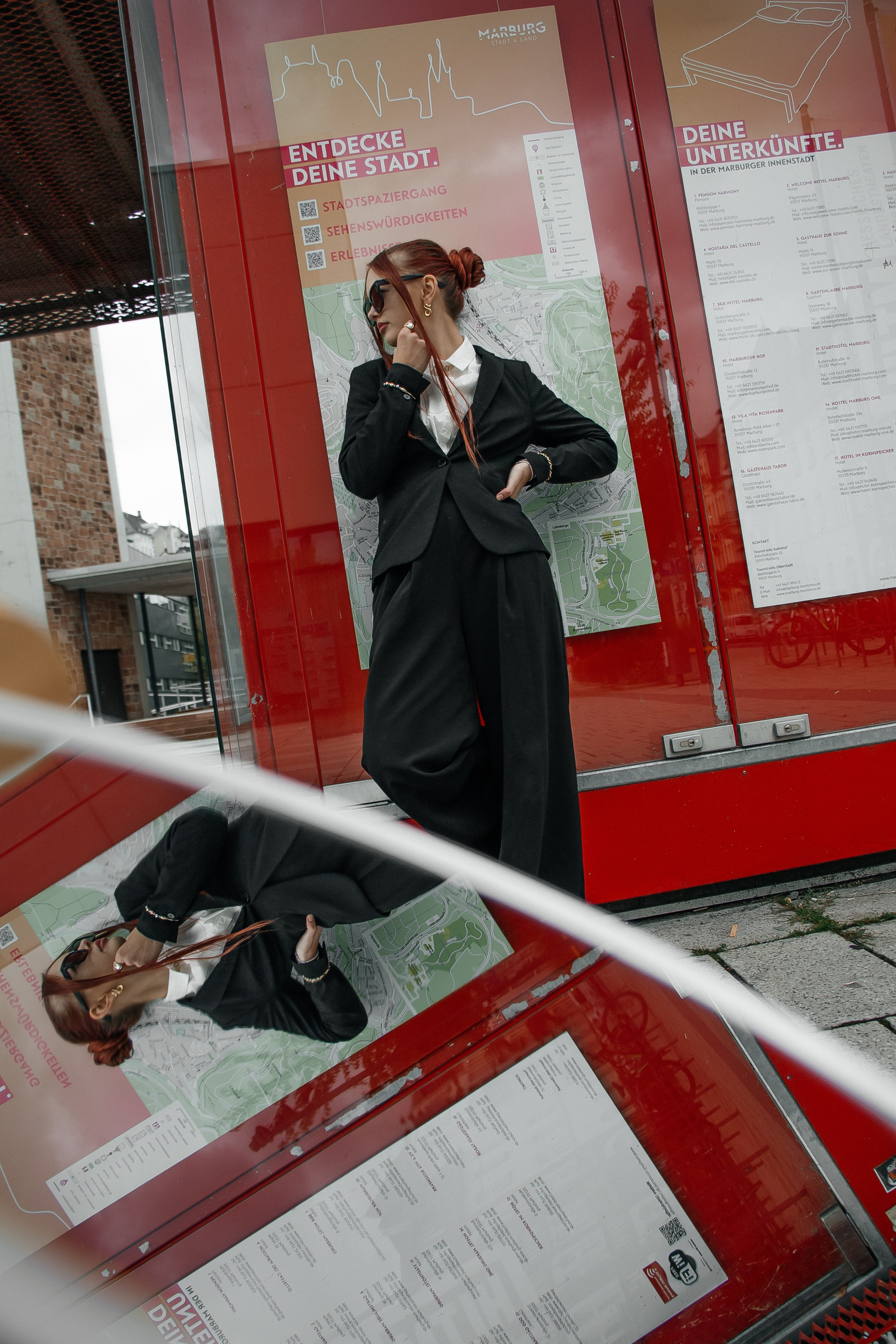 Red girl. PHOTOgrapher Germany MARBURG