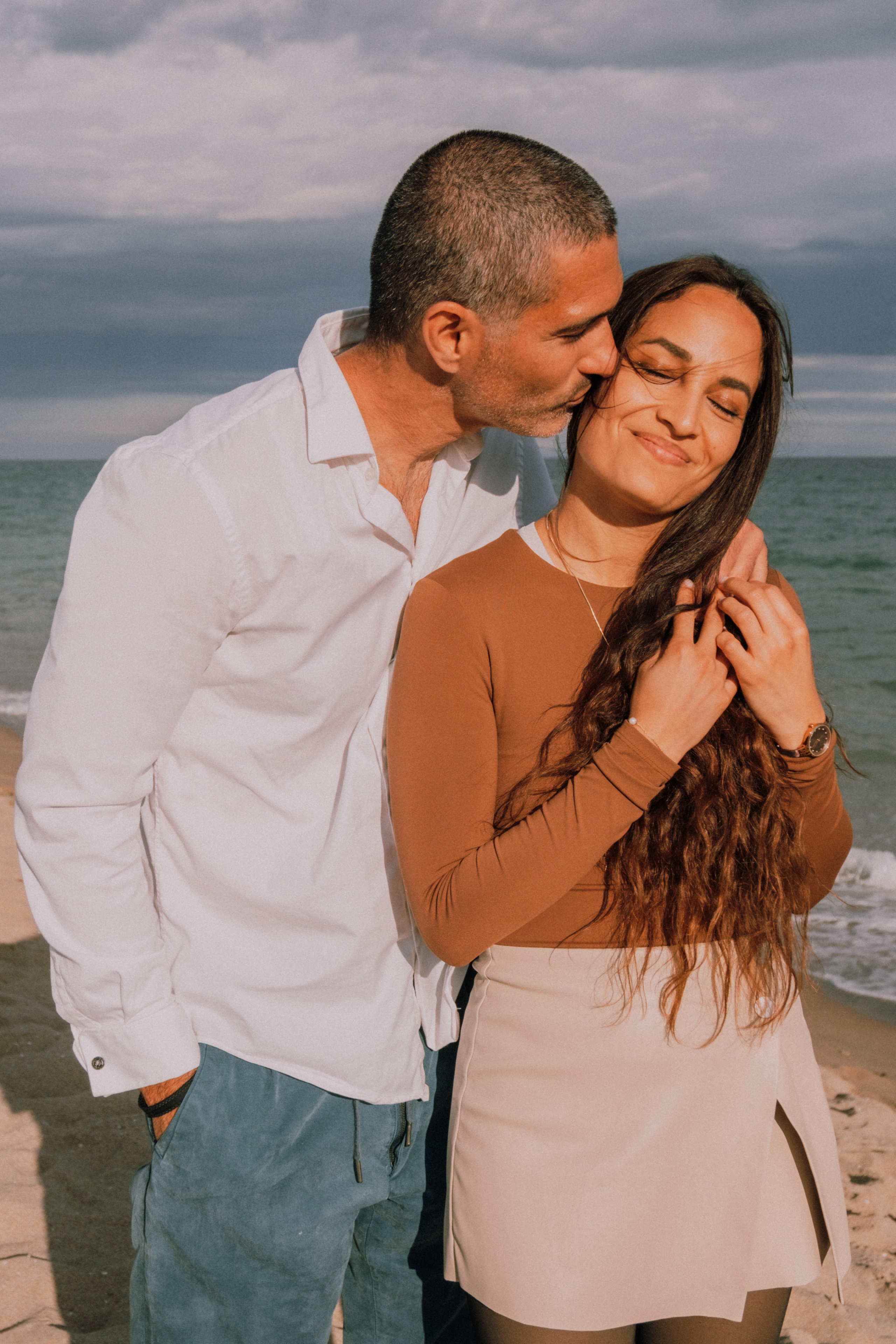 Sesión familiar en la playa. Fotografía profesional en Calafell - Elena Medvedeva