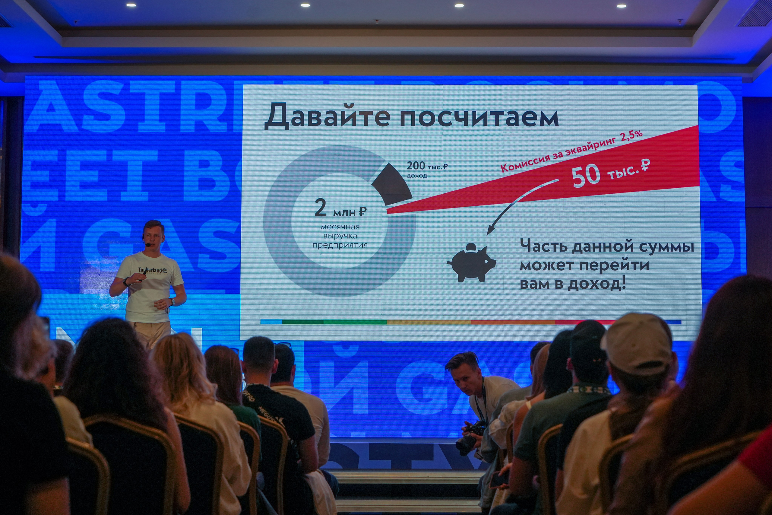 Фотоотчет партнерской интеграции СБП на Gastreet 2023. Репортажный фотограф в Красной Поляне и Сочи Павлюченко Екатерина