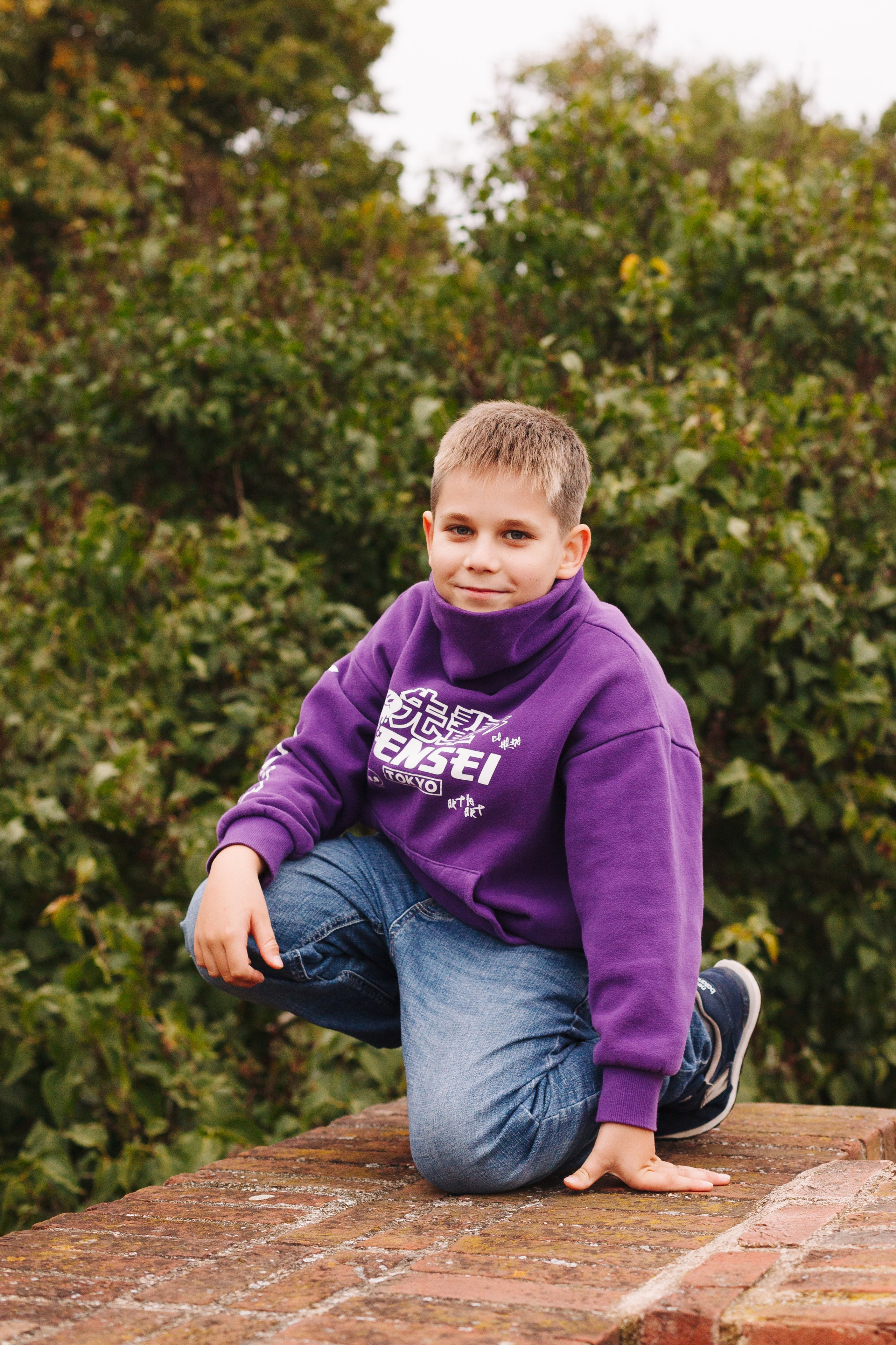 Svetlana, Sergey & grandsons. Photographer in Prague for tourists