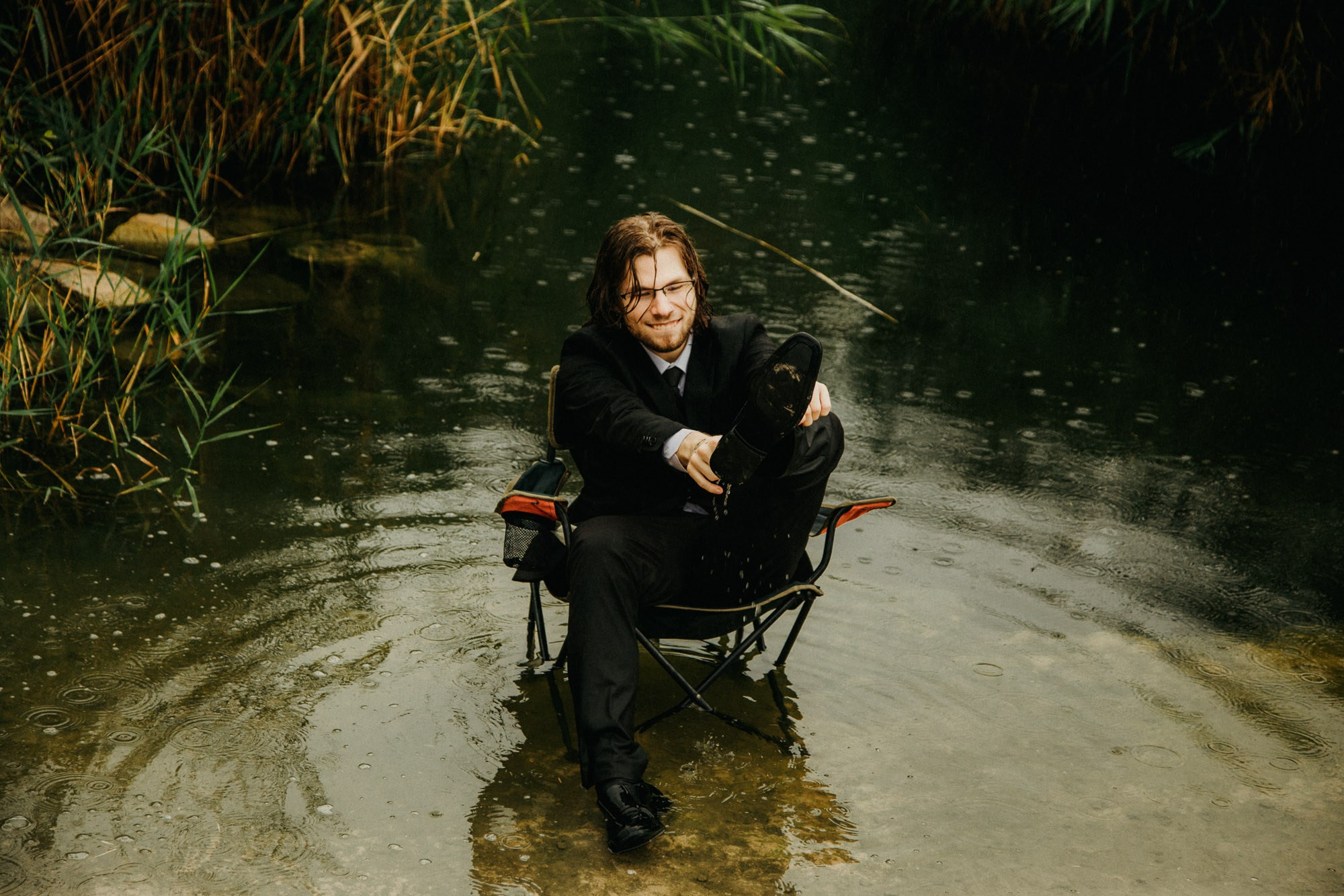 Wet shooting. Photo by lenozavra