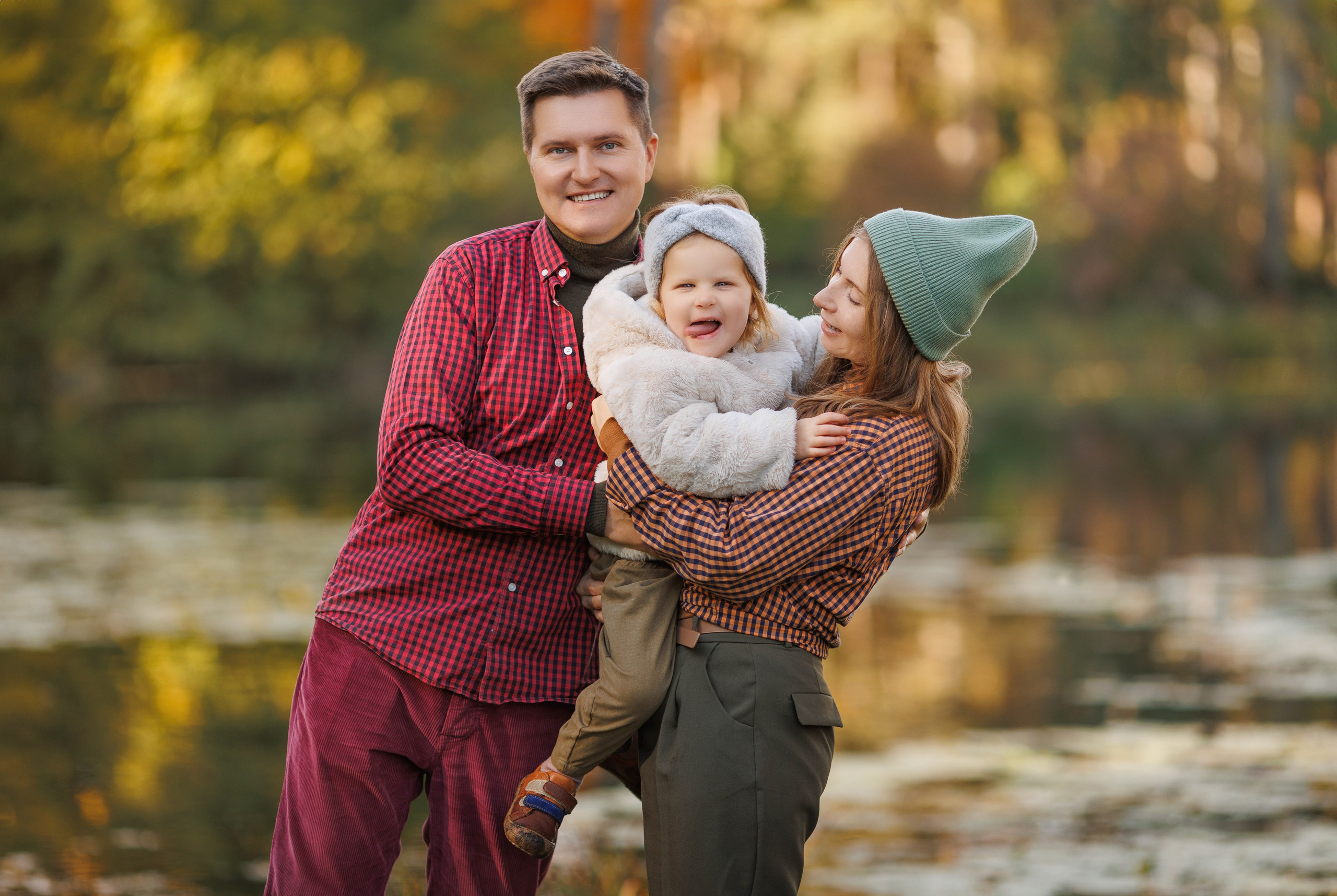 Golden moments. Family photographer in Vilnuis Svetlana Naumova