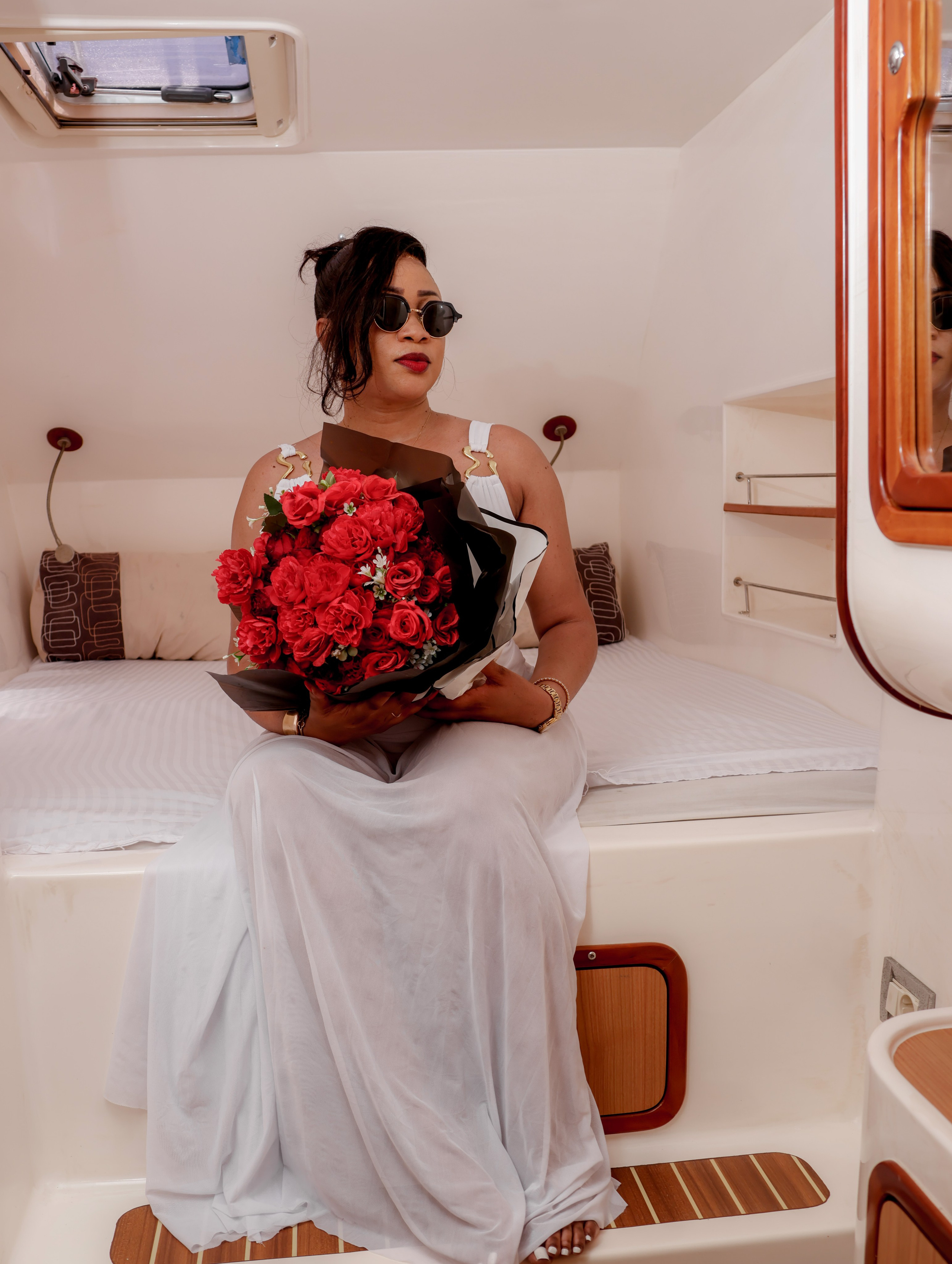 Emily Yacht Cruise Birthday Shoot. A creative consultant based in Mombasa, Kenya