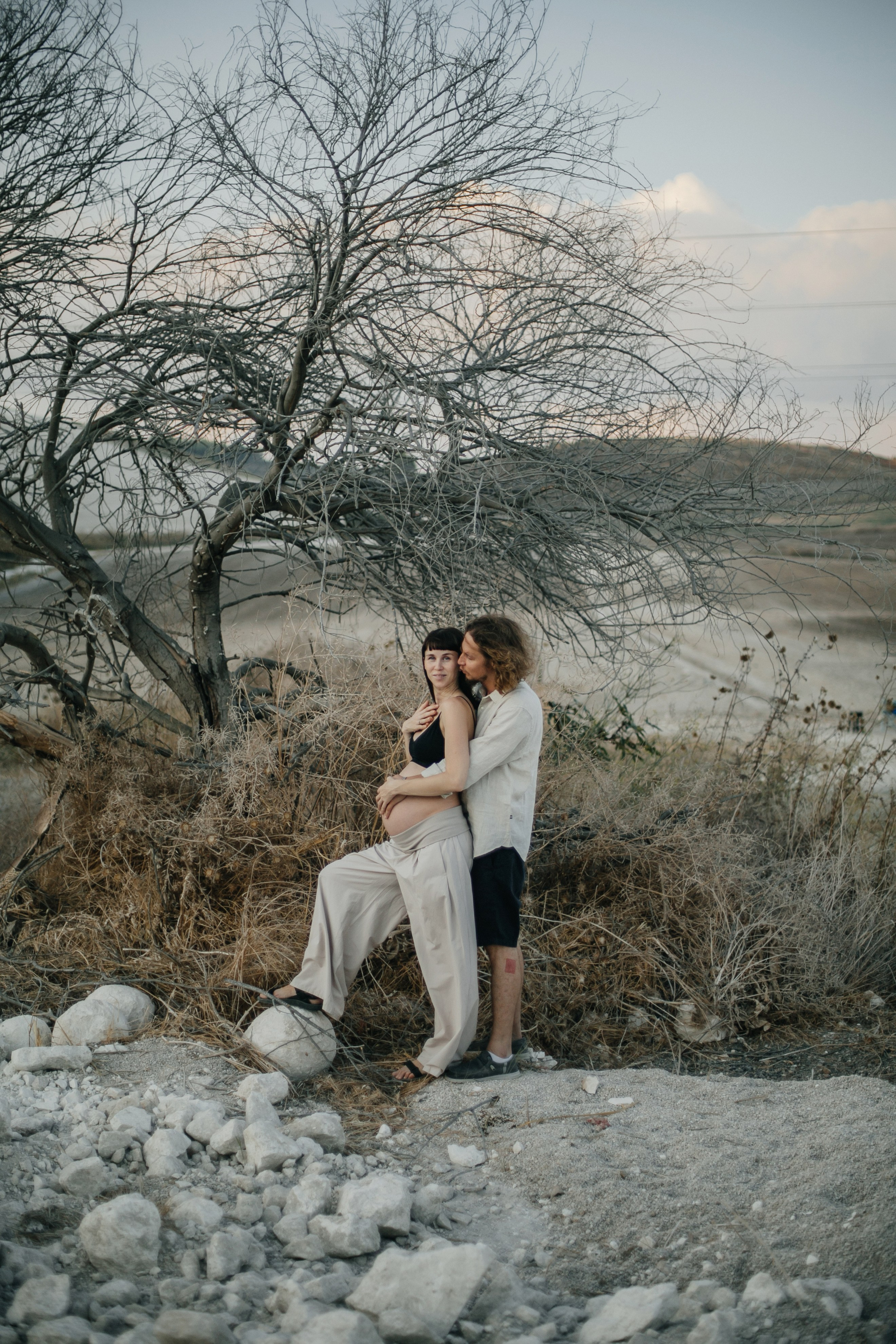 Kiryat Tivon field. Family photographer in Israel