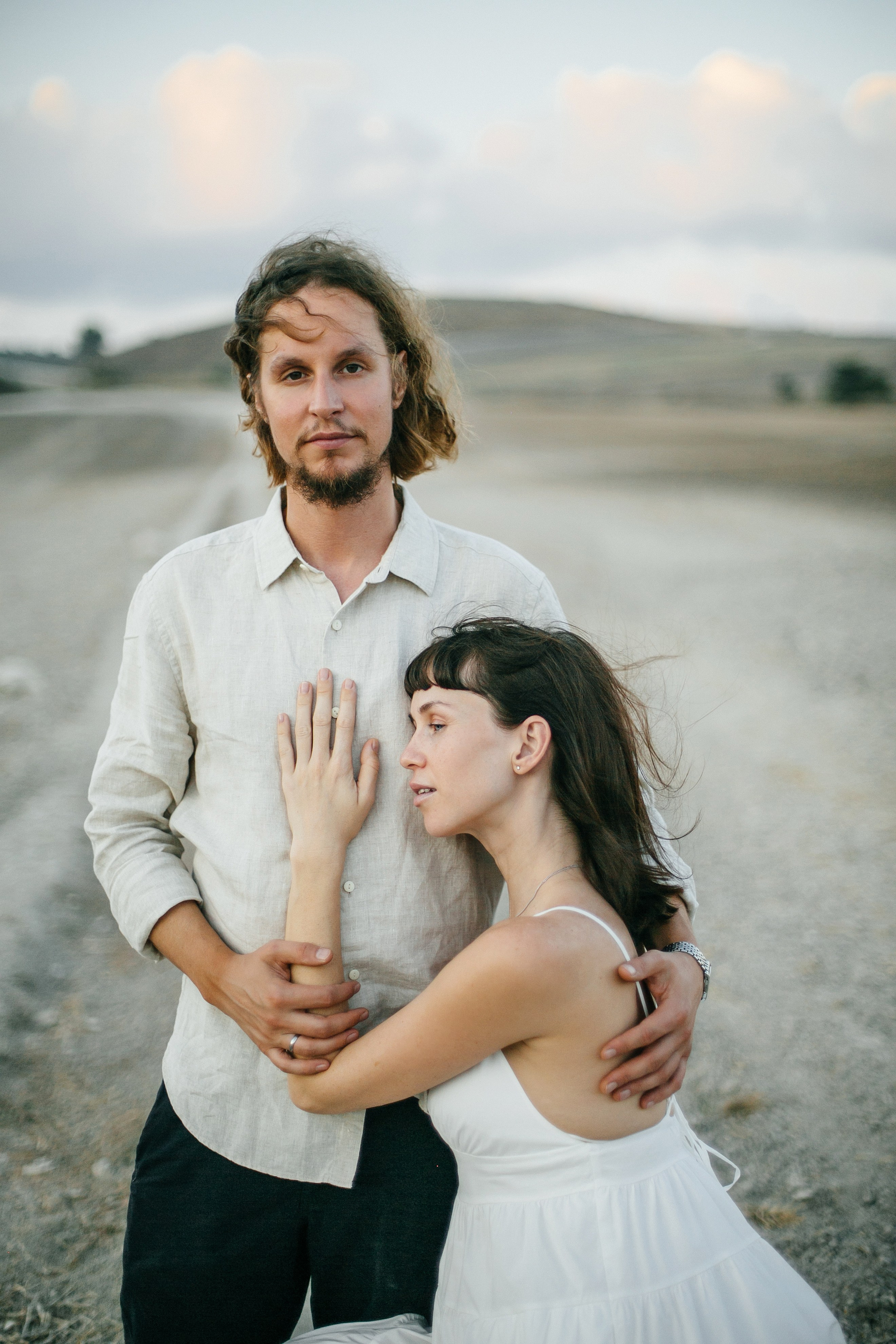 Kiryat Tivon field. Family photographer in Israel