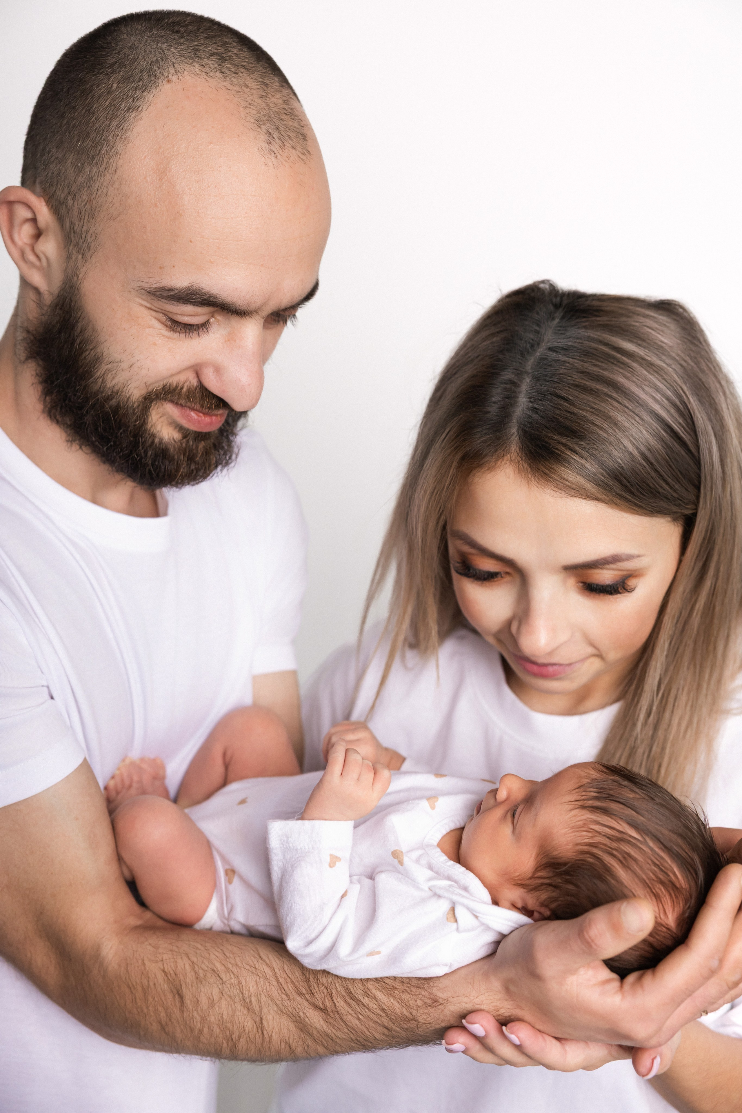 První dny života. Rodinná, těhotenská, newborn a lifestyle fotografka v Písku Oxana Telupilova