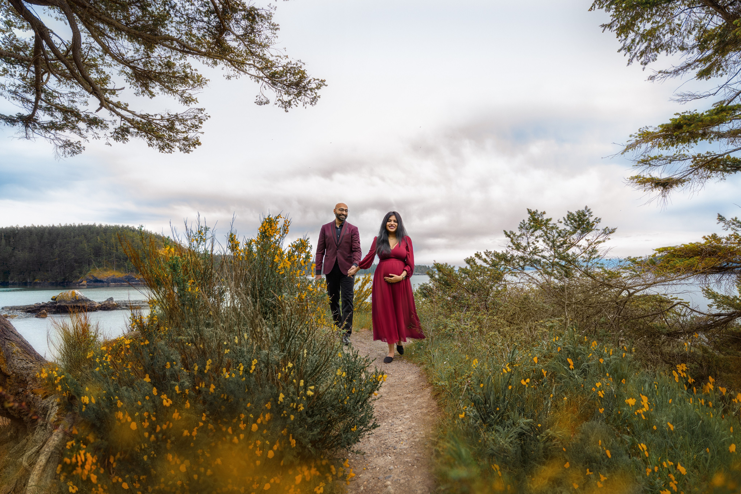 Azra & Akil. Wedding & family photography in Seattle area. Helen Michelle photographer
