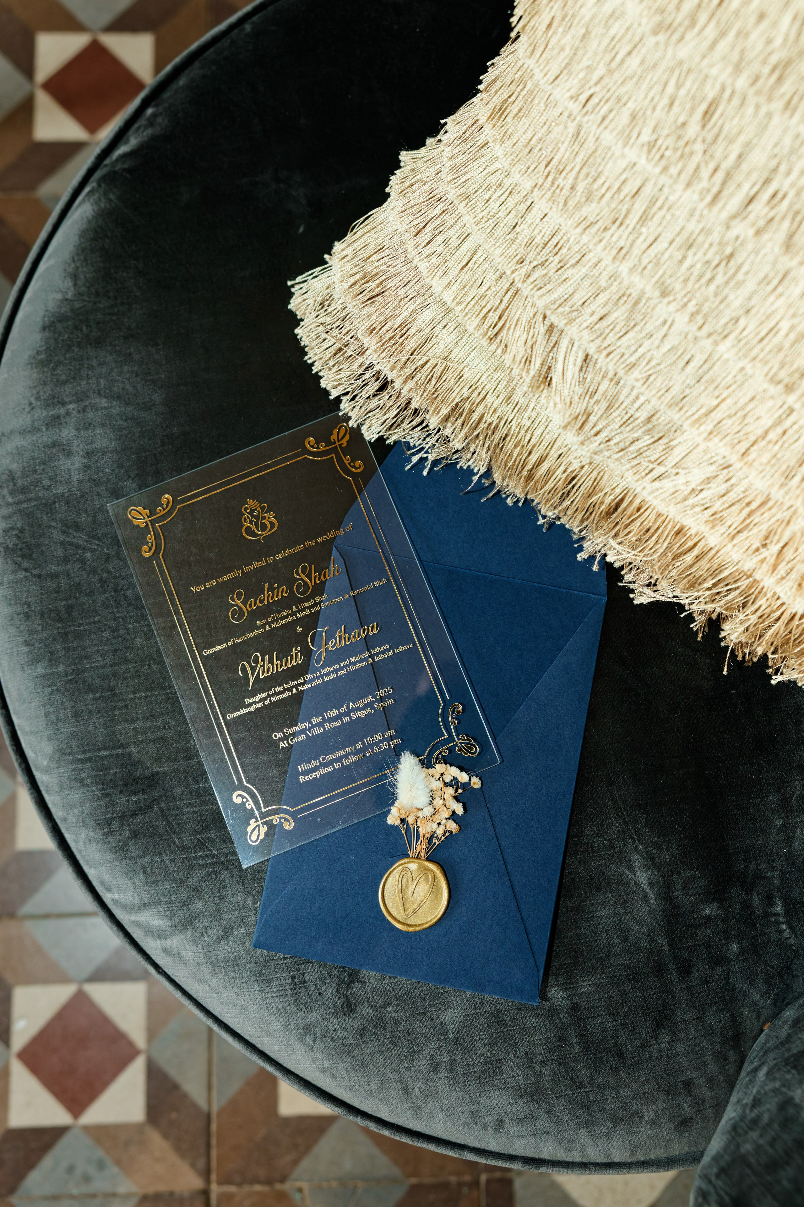 Indian wedding at Gran Villa Rosa, Barcelona