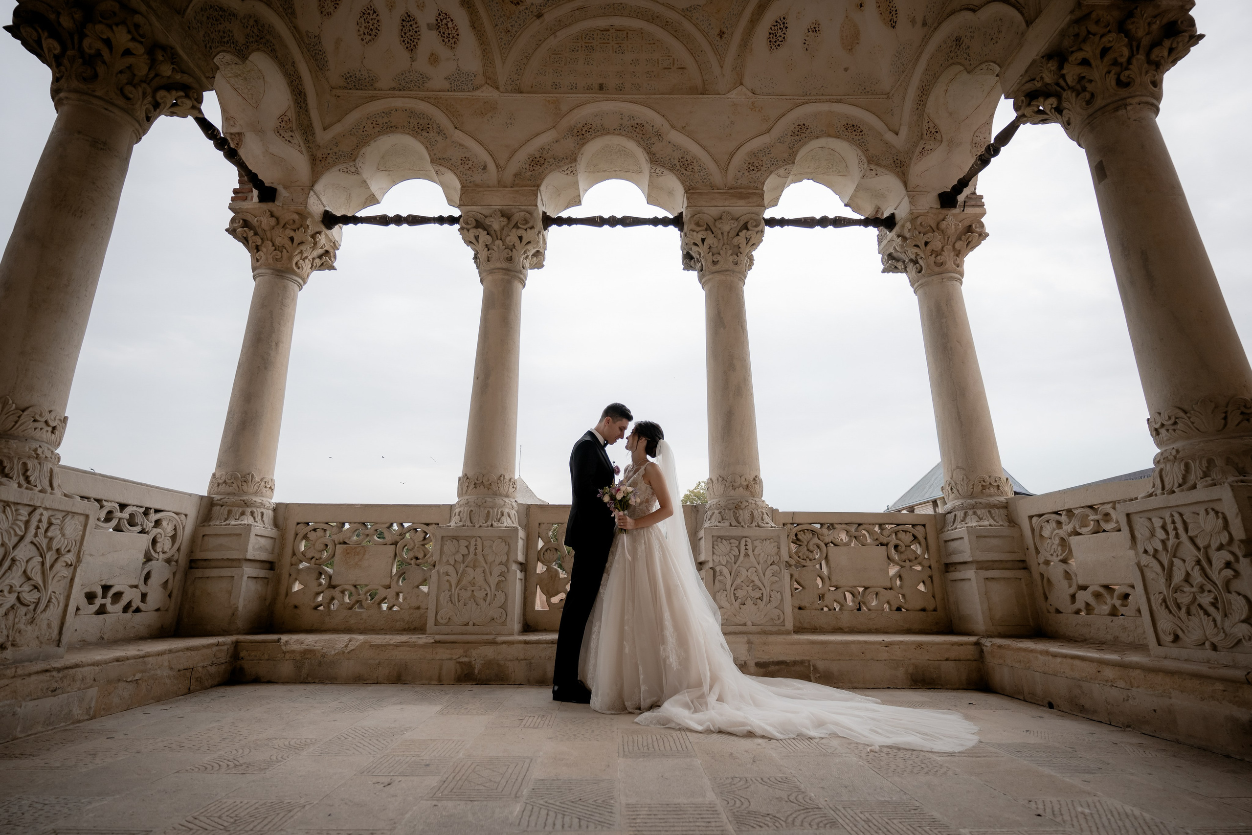 fotograf nunta cadru wide locatie eleganta ballroom