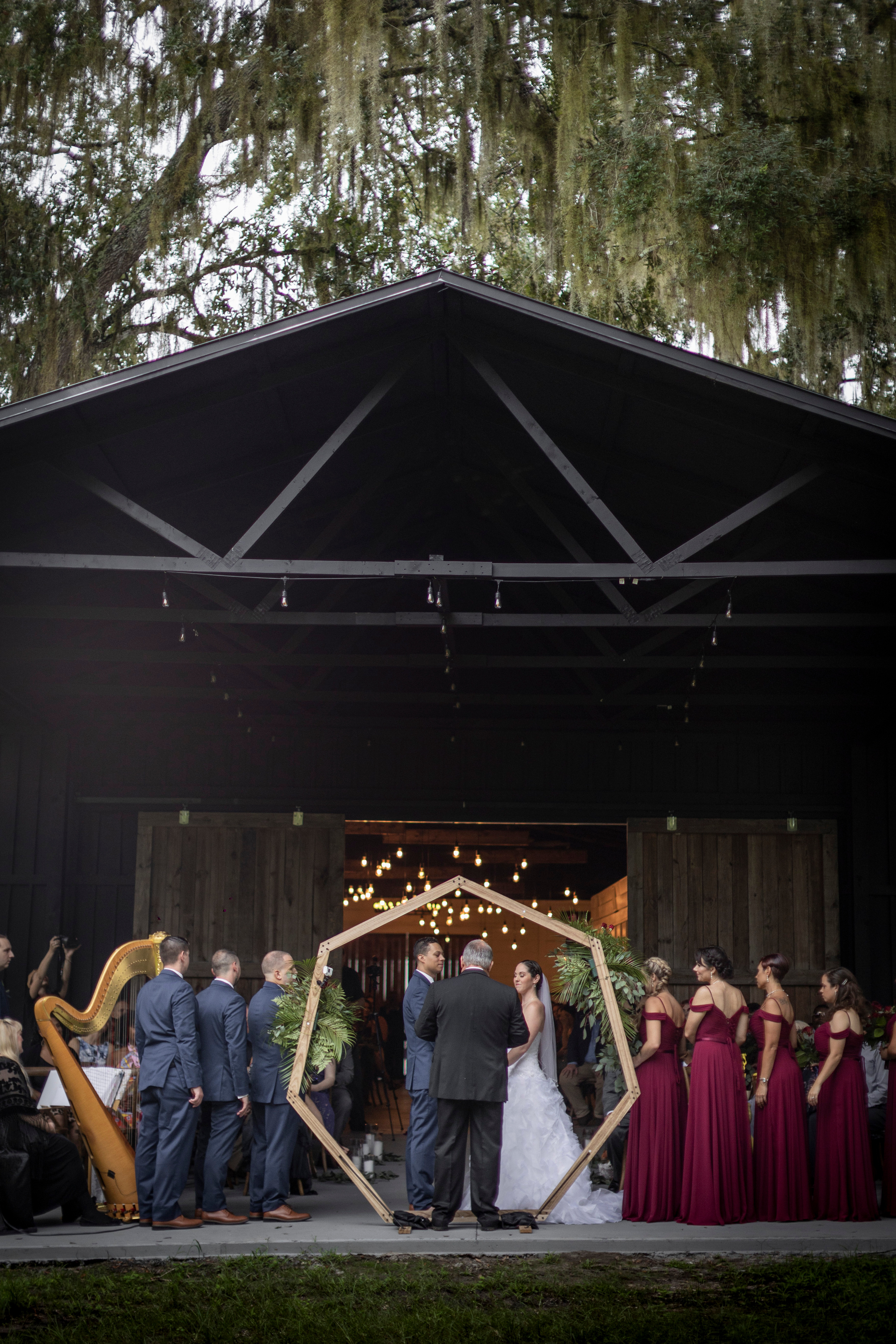 The Edison Barn Professional wedding services and luxury expirience photography by EVGENIAPHOTO in Tampa, FL 