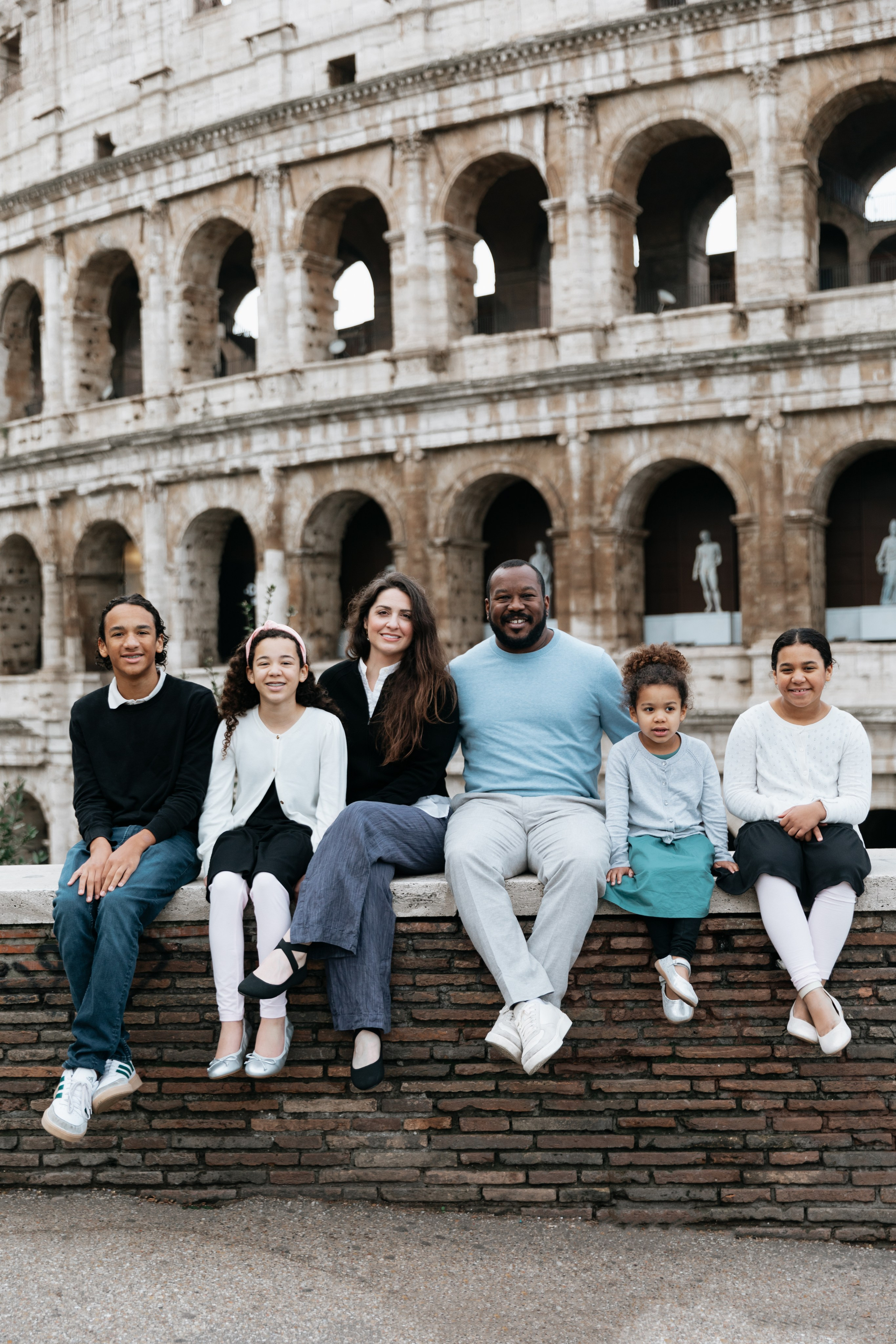 Family photoshoot in Rome. Photographer in Rome