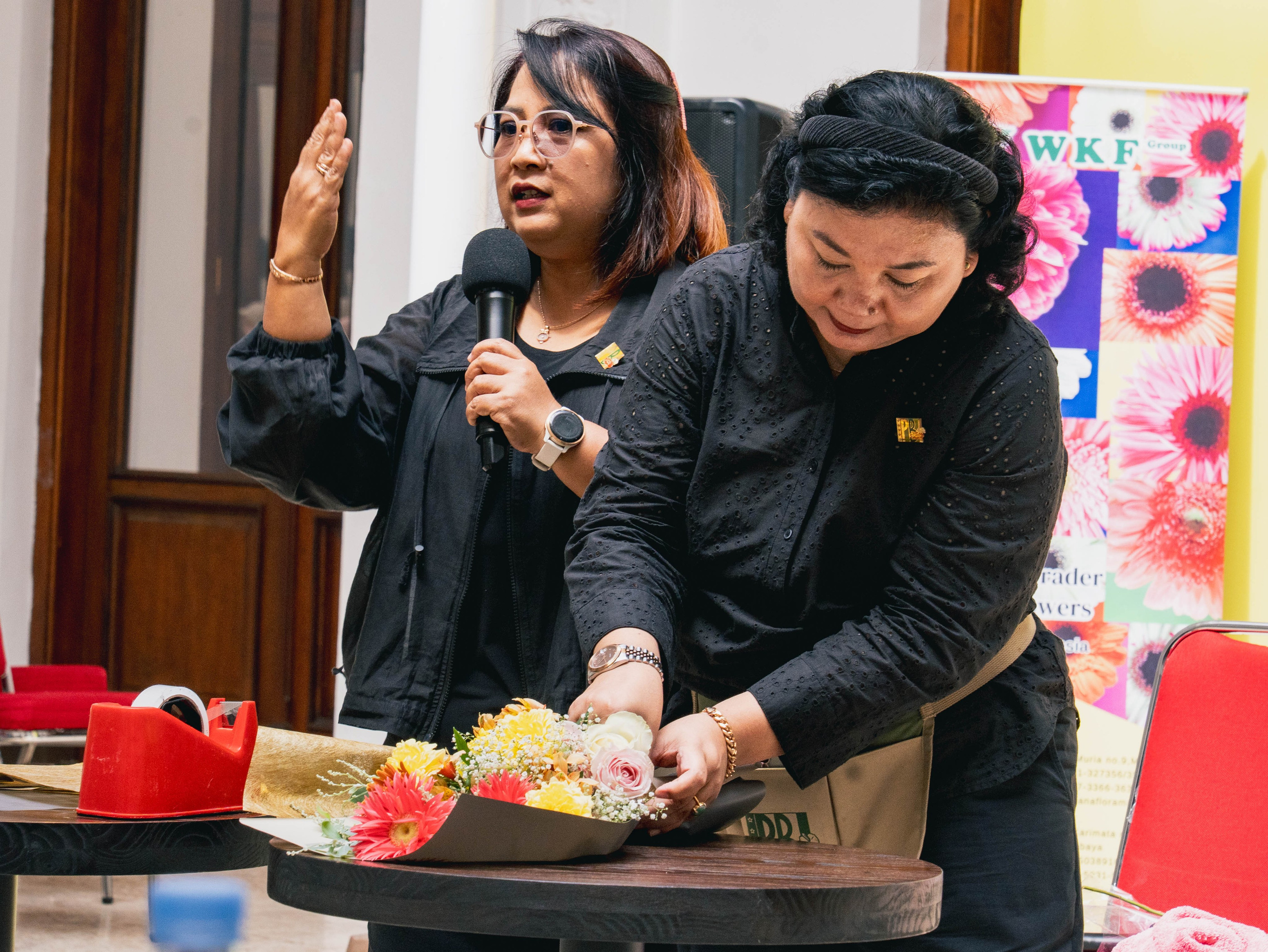 IPBI Surabaya — Floral Workshop. Aro Salaka Event Photography