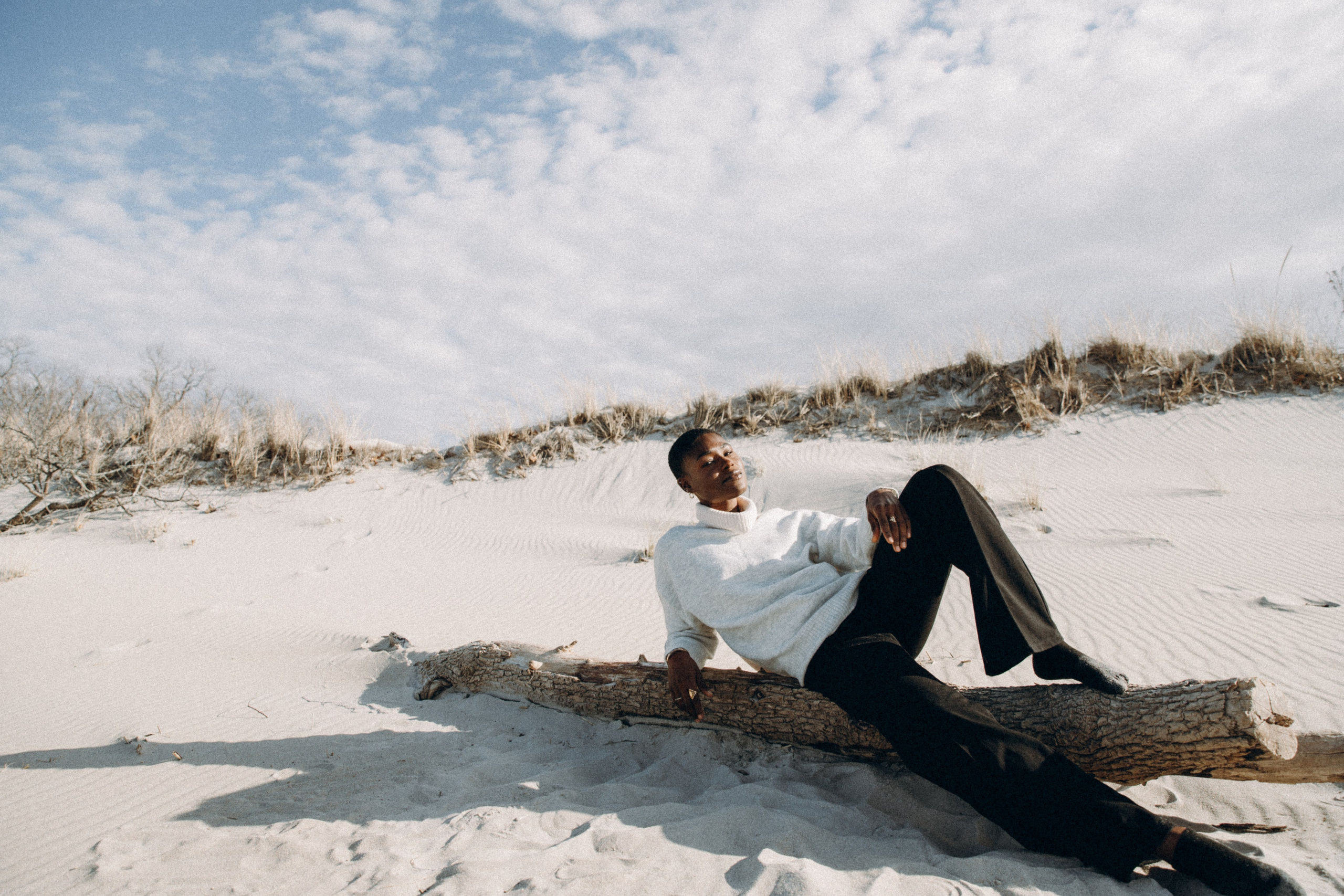 Editorial Portrait Session at Crane Beach, MA