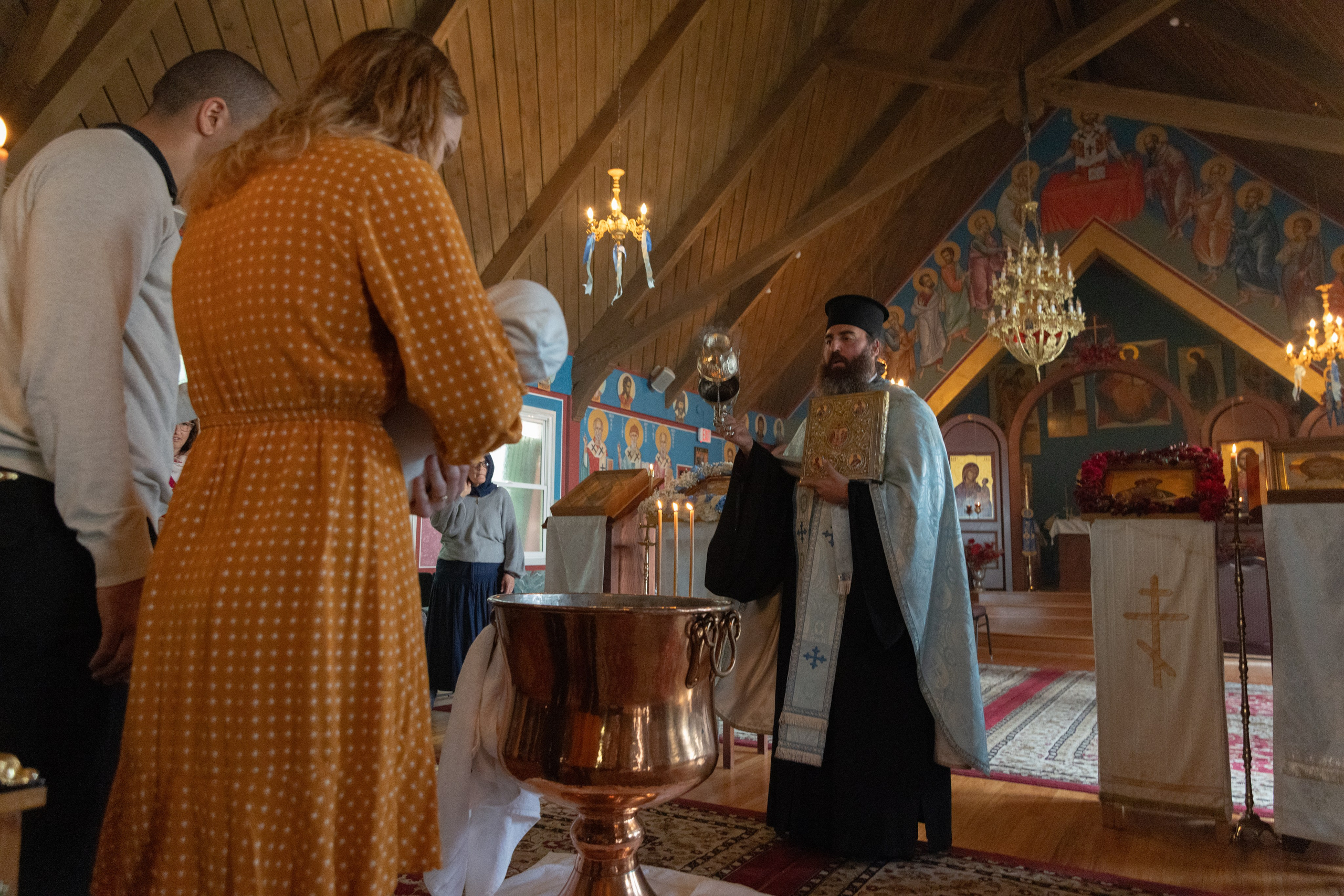 The Holy Sacrament of Baptism. Portrait, family, maternity & wedding photography & videography in SoCal Kseni Vibe