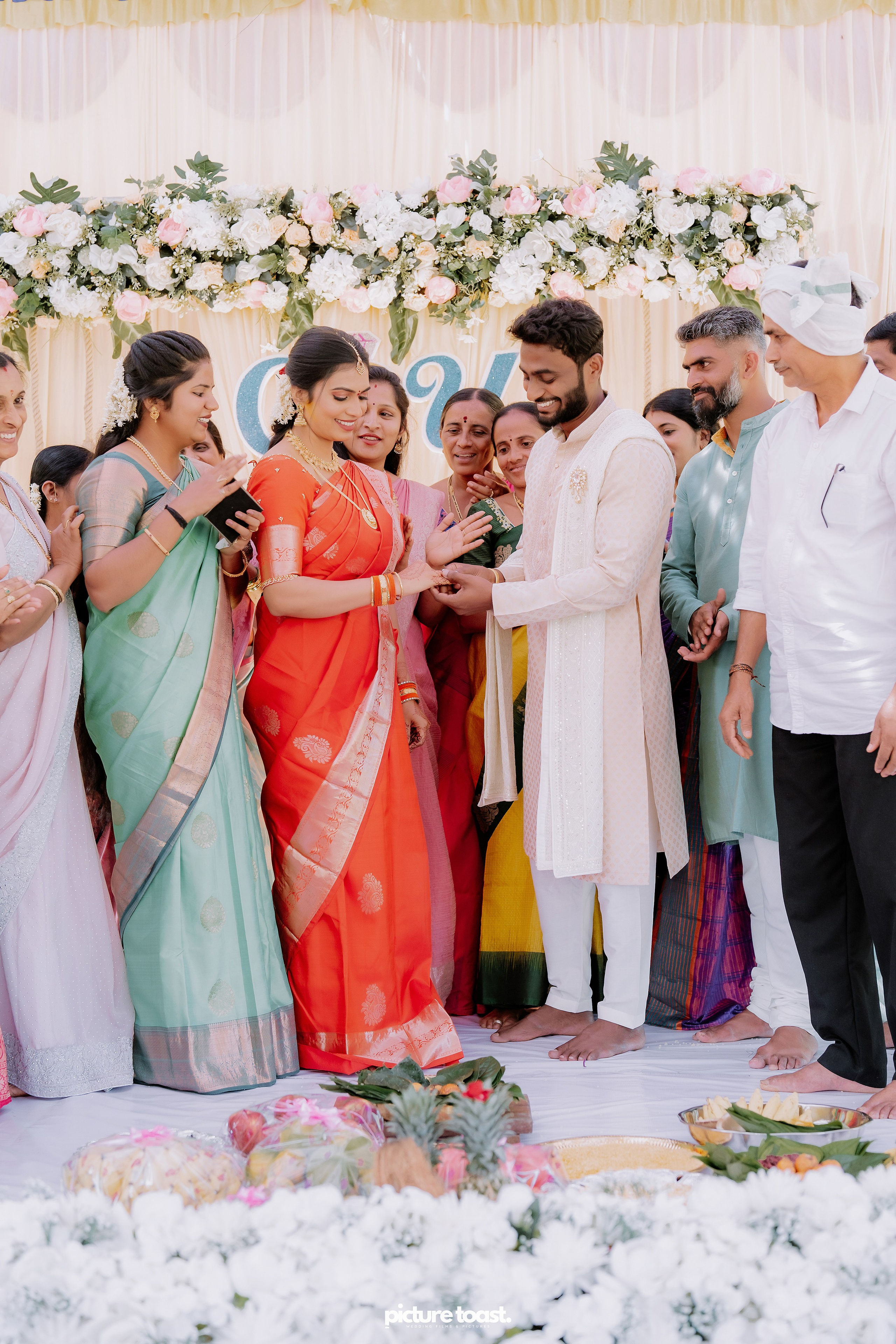 Wrapped in love and tradition. Fine art Wedding Photographers in India & Canada