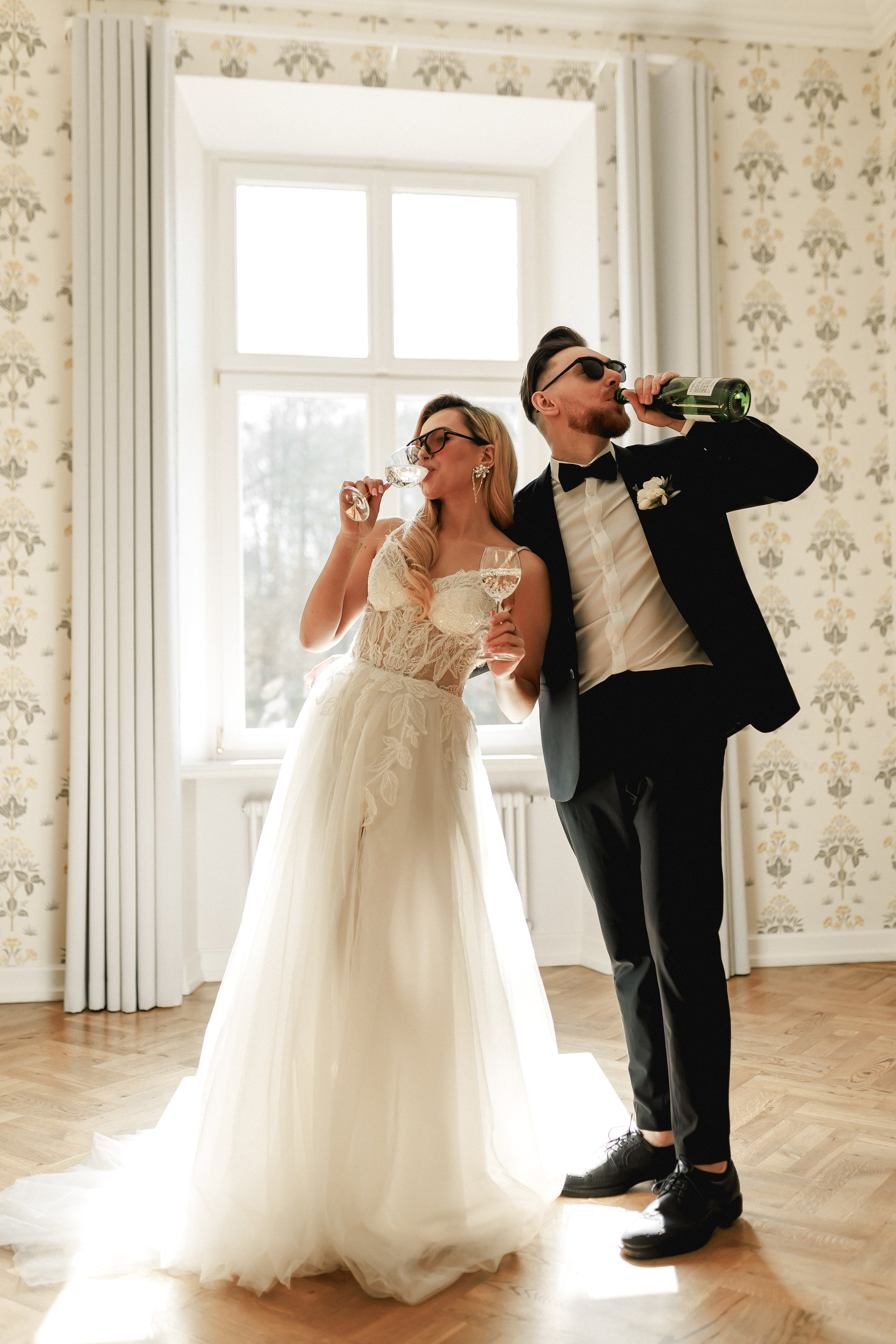 Palac Minoga. Fotograf ślubny i rodzinny w Krakowie Yana Klymova