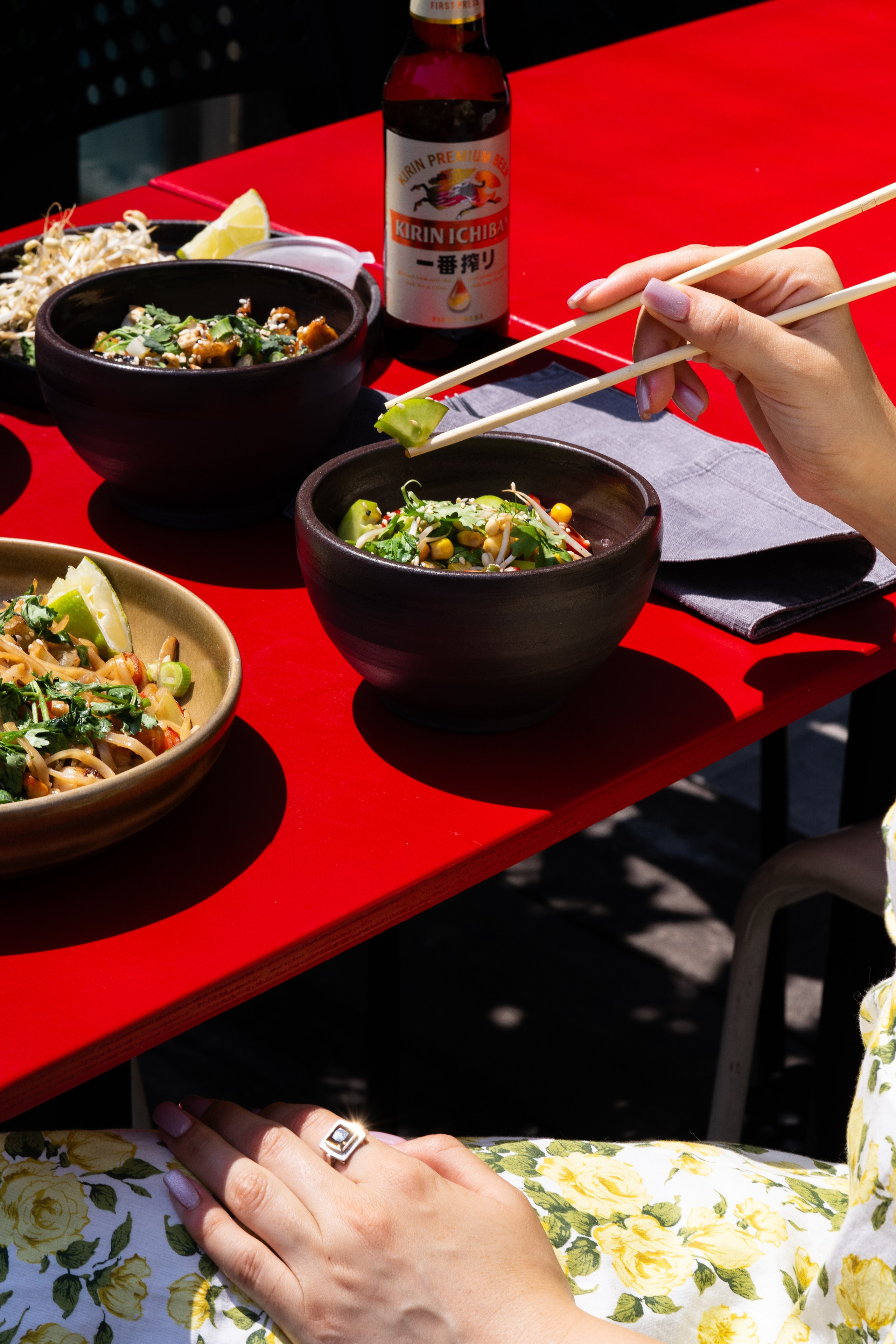 Контентная съёмка: азиатское бистро «Mao-Mao». Arina Leonova — Food photographer Tbilisi