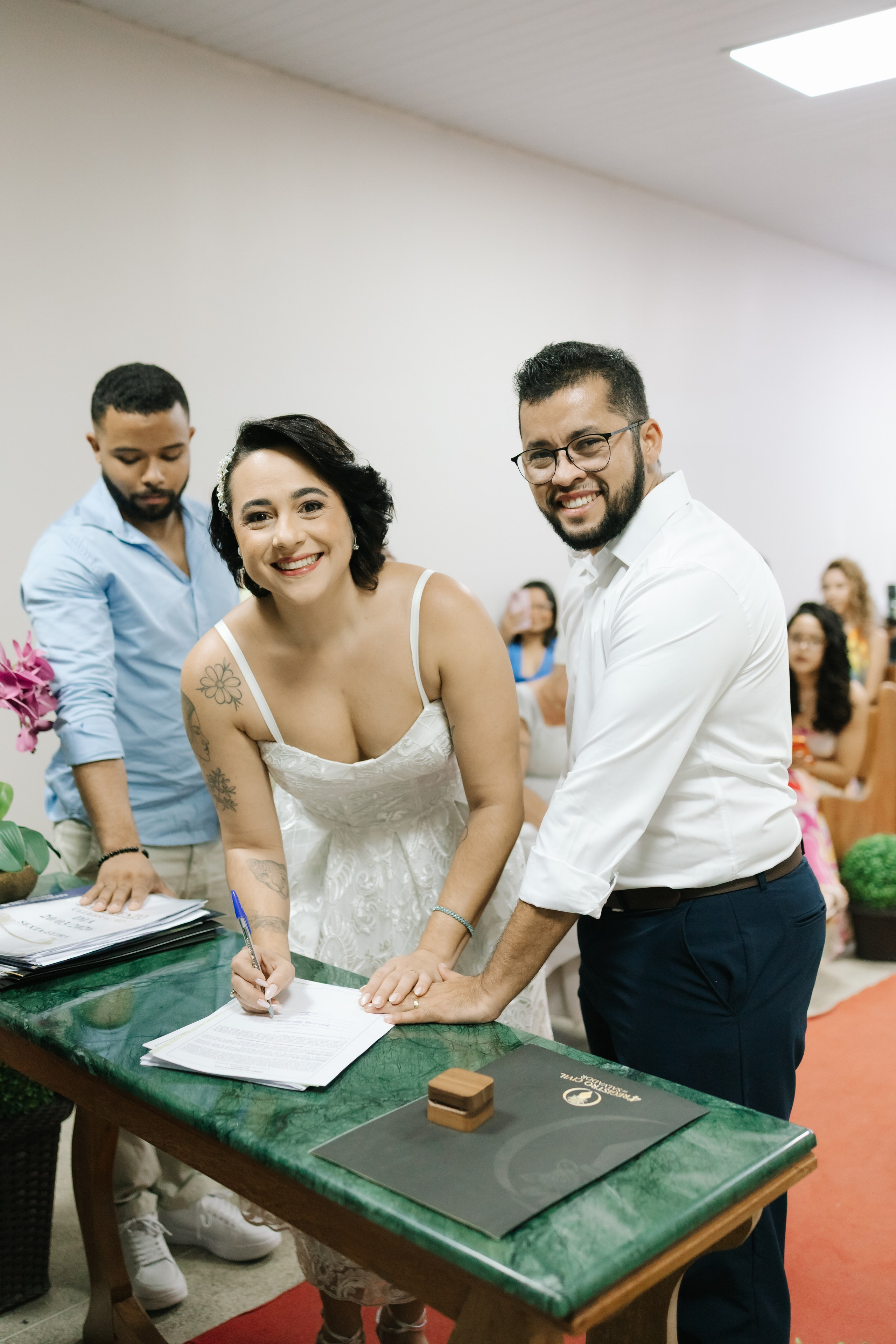 Joana & Miguel — Civil. Fotógrafo Richard Silvestre — Casamentos na Bahia