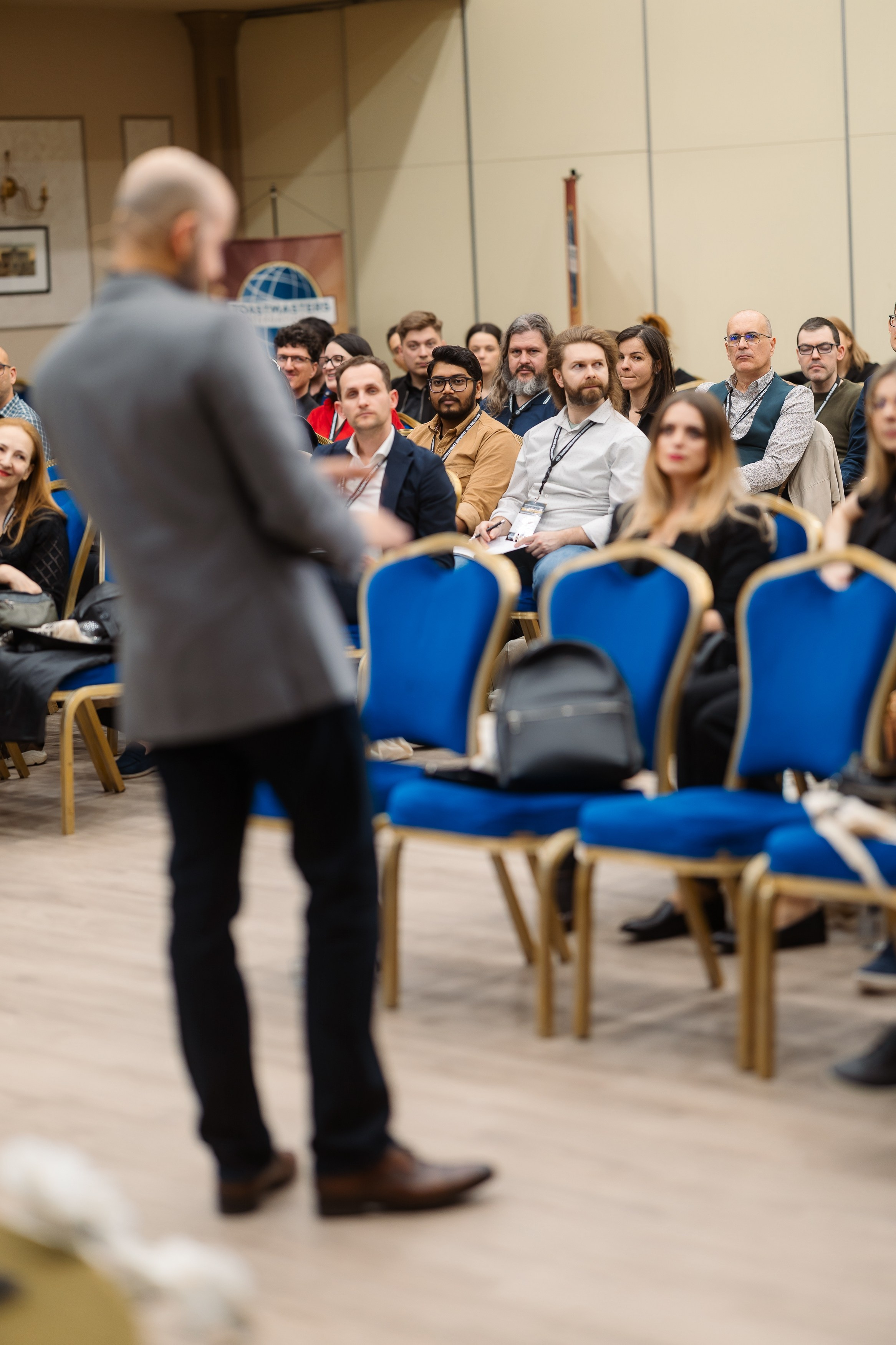 Toastmasters Conference. Marius Ciocan