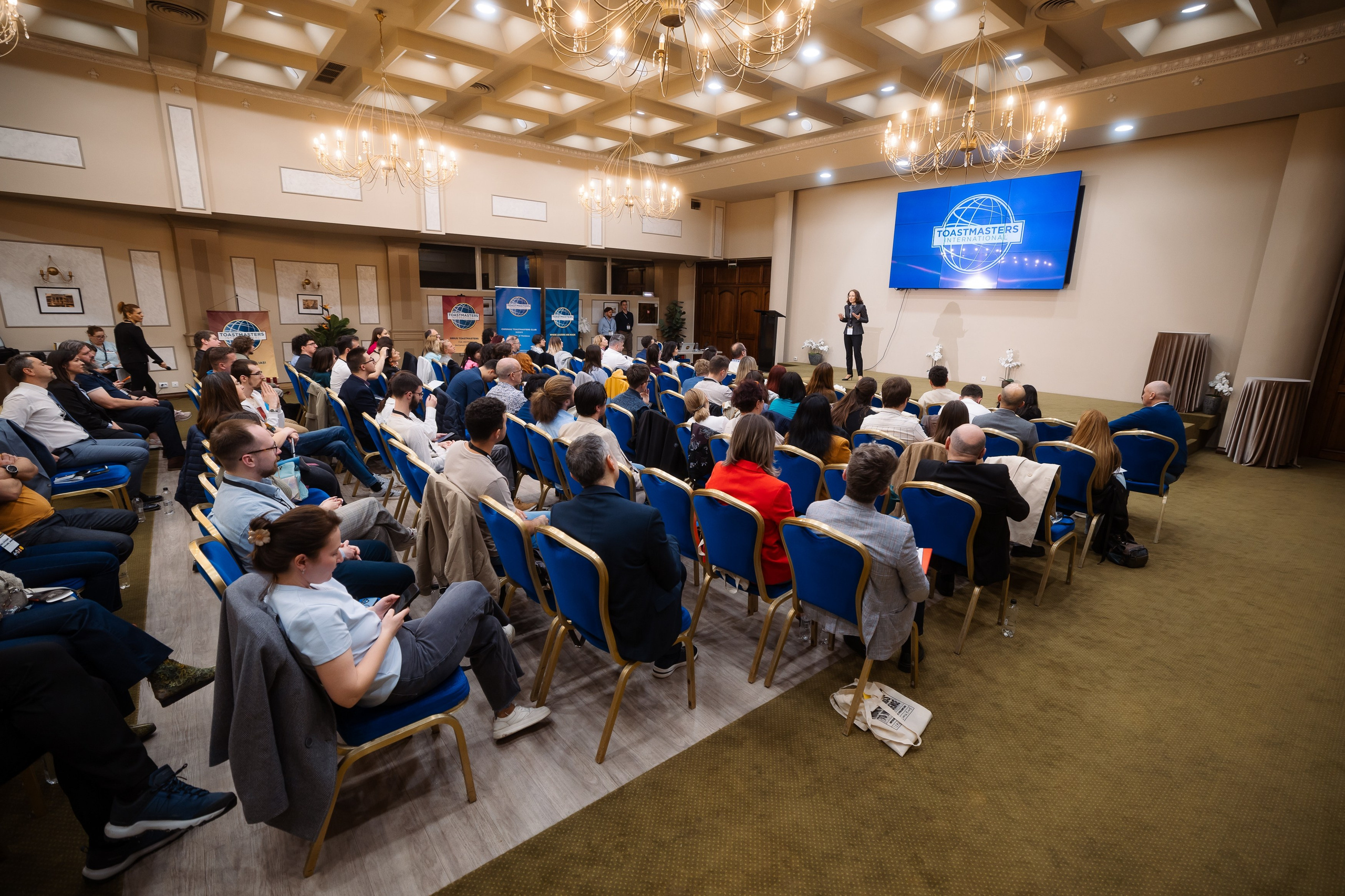 Toastmasters Conference. Marius Ciocan