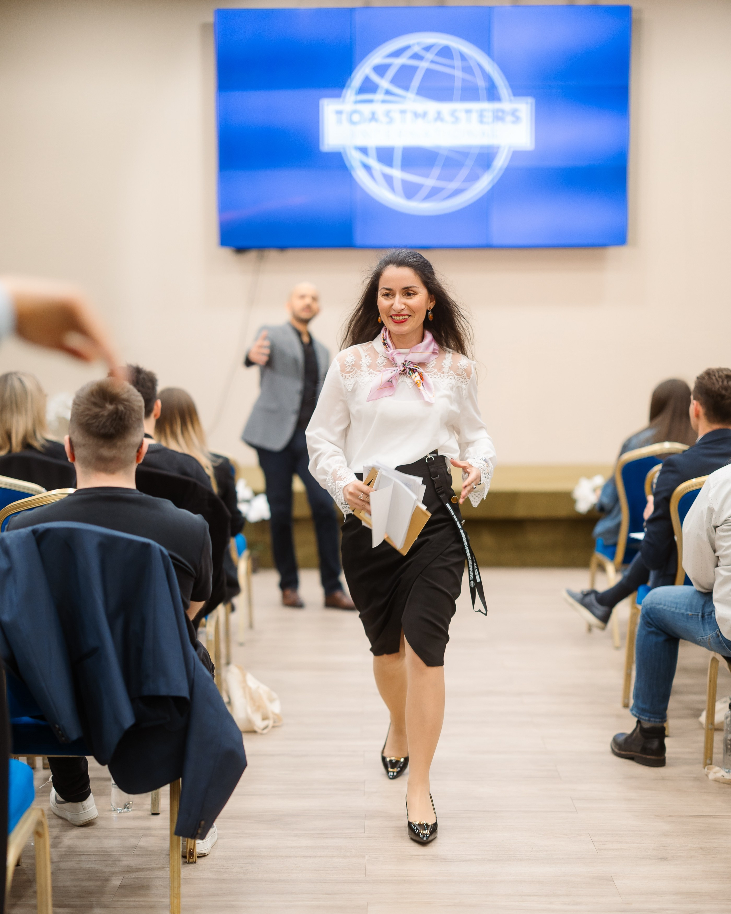 Toastmasters Conference. Marius Ciocan