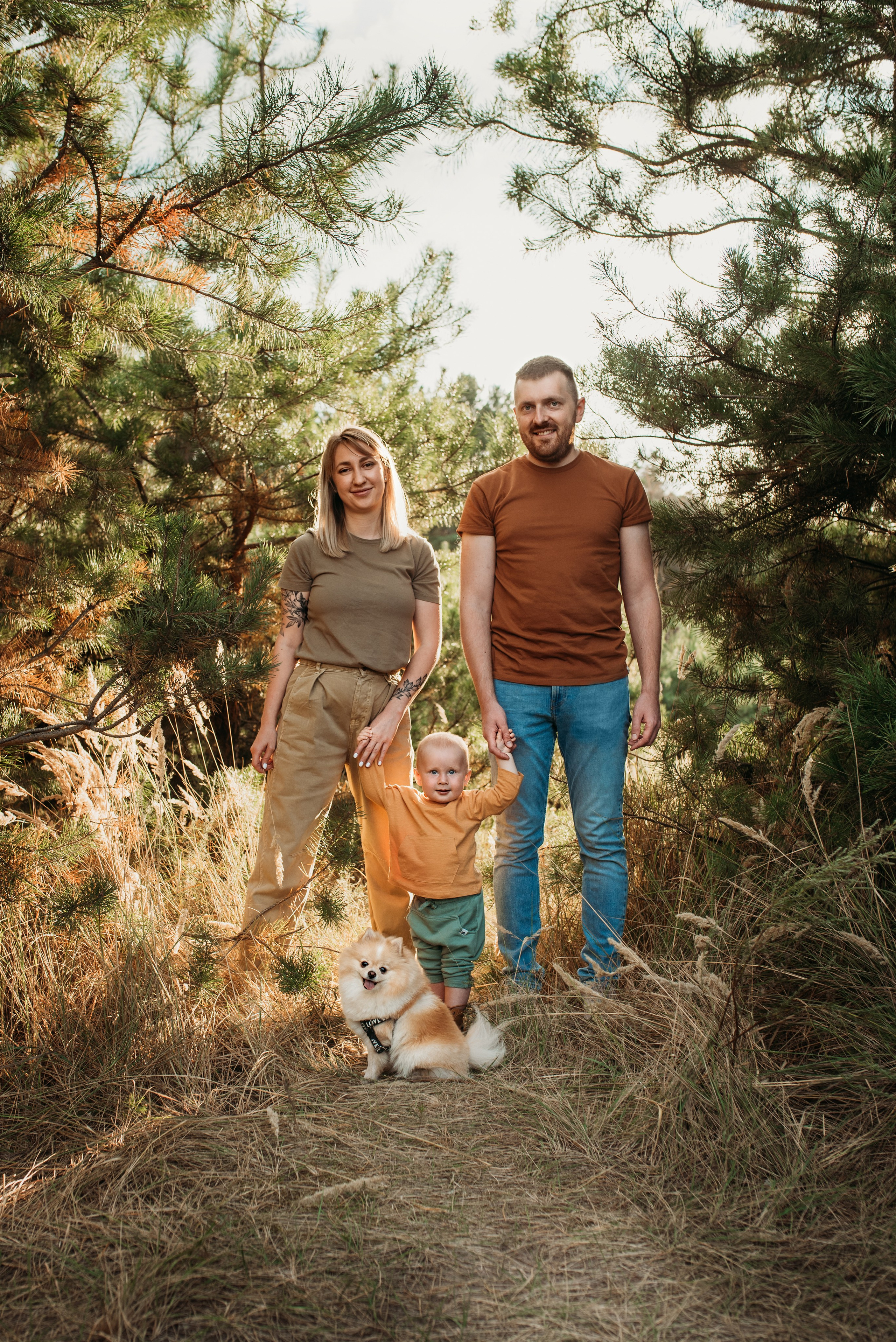 Marina & Artem & Timur. Familien- und Hochzeitsfotografin. Ich arbeite in Koblenz und Rheinlan