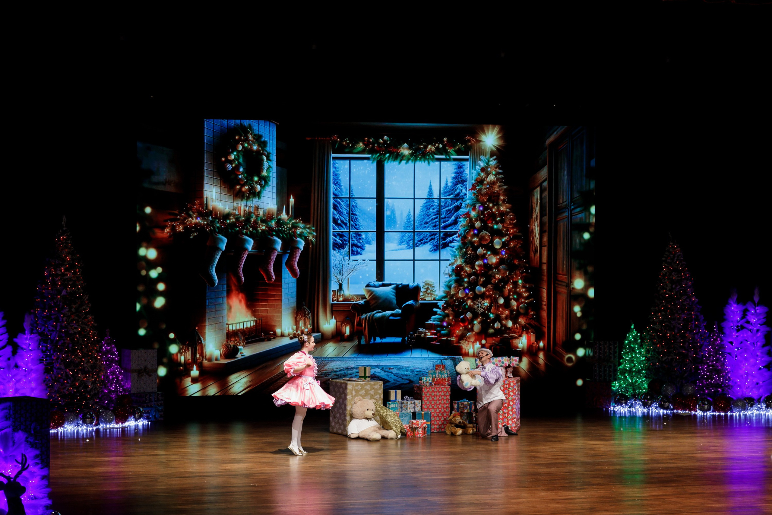 Новогодняя сказка для журнала Русские Эмираты, Дубай 2024. Фотограф Анна Кучерявая | Свадьбы и мероприятия в Дубае