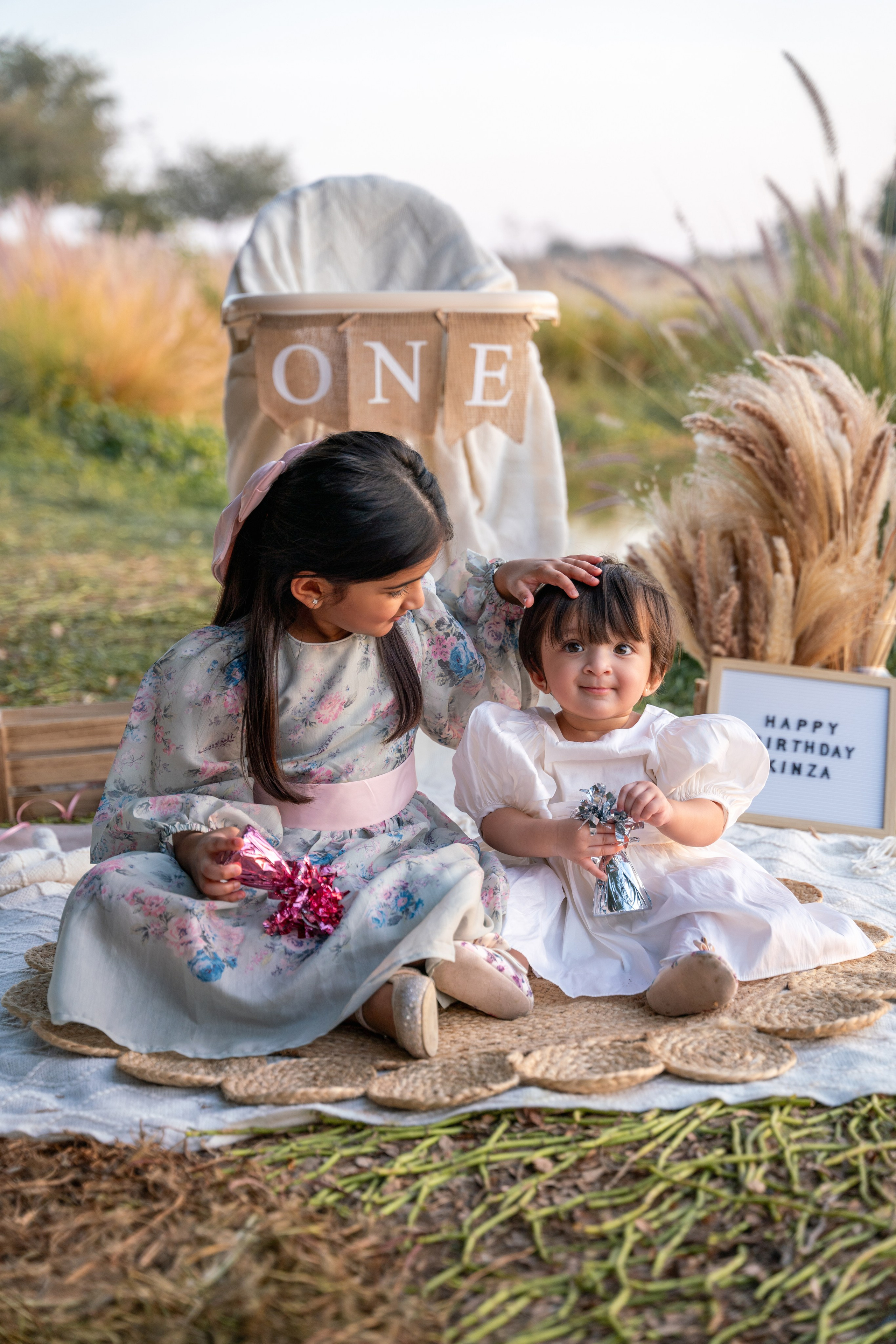 Little sister turns 1!. Angela Iakovleva — Family Photographer in Dubai