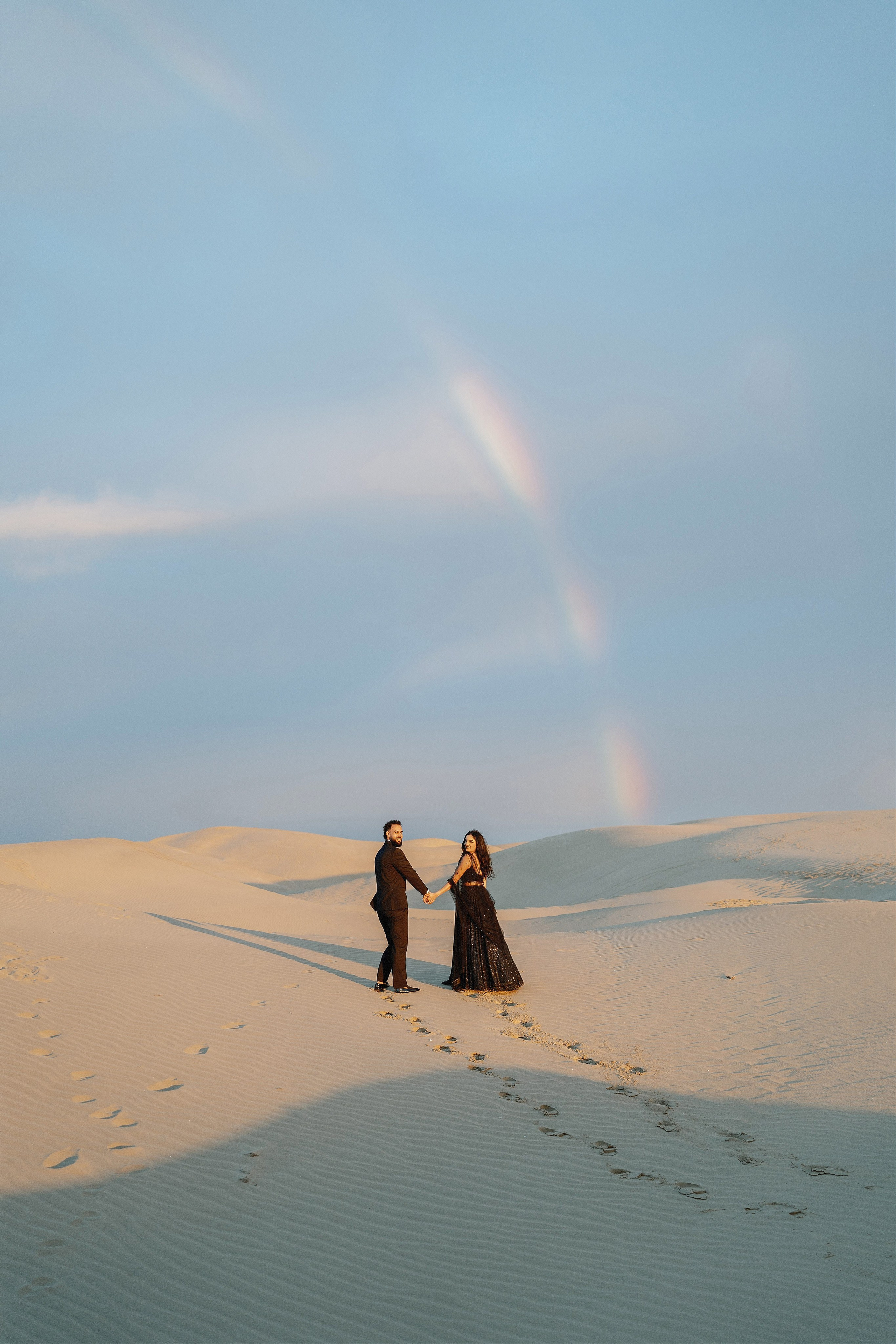 Elopement at Pismo Beach Sand Dunes, California. Wedding Photography & Videography Team in California, Los Angeles, San Francisco, San Diego and Travel