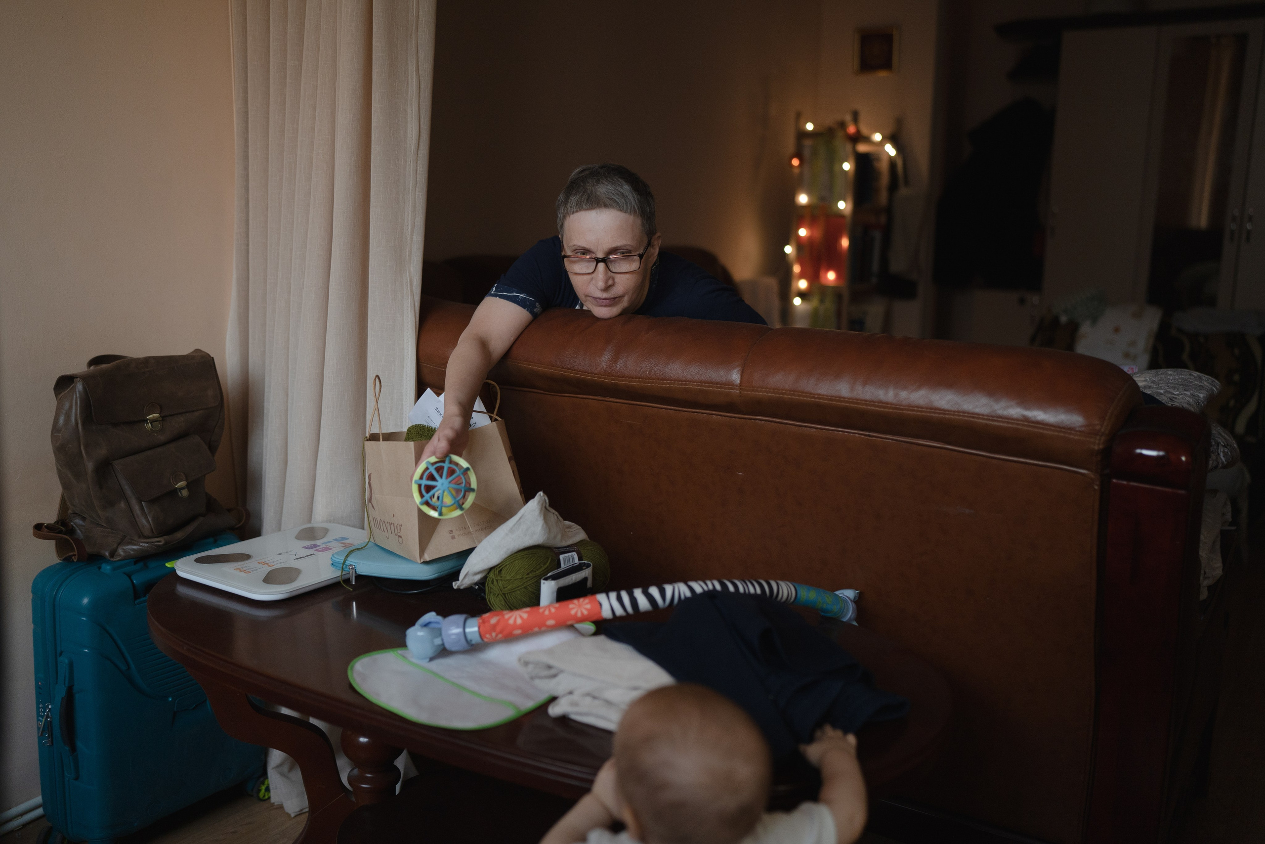 Alena, Vlad and their son Lev. Main