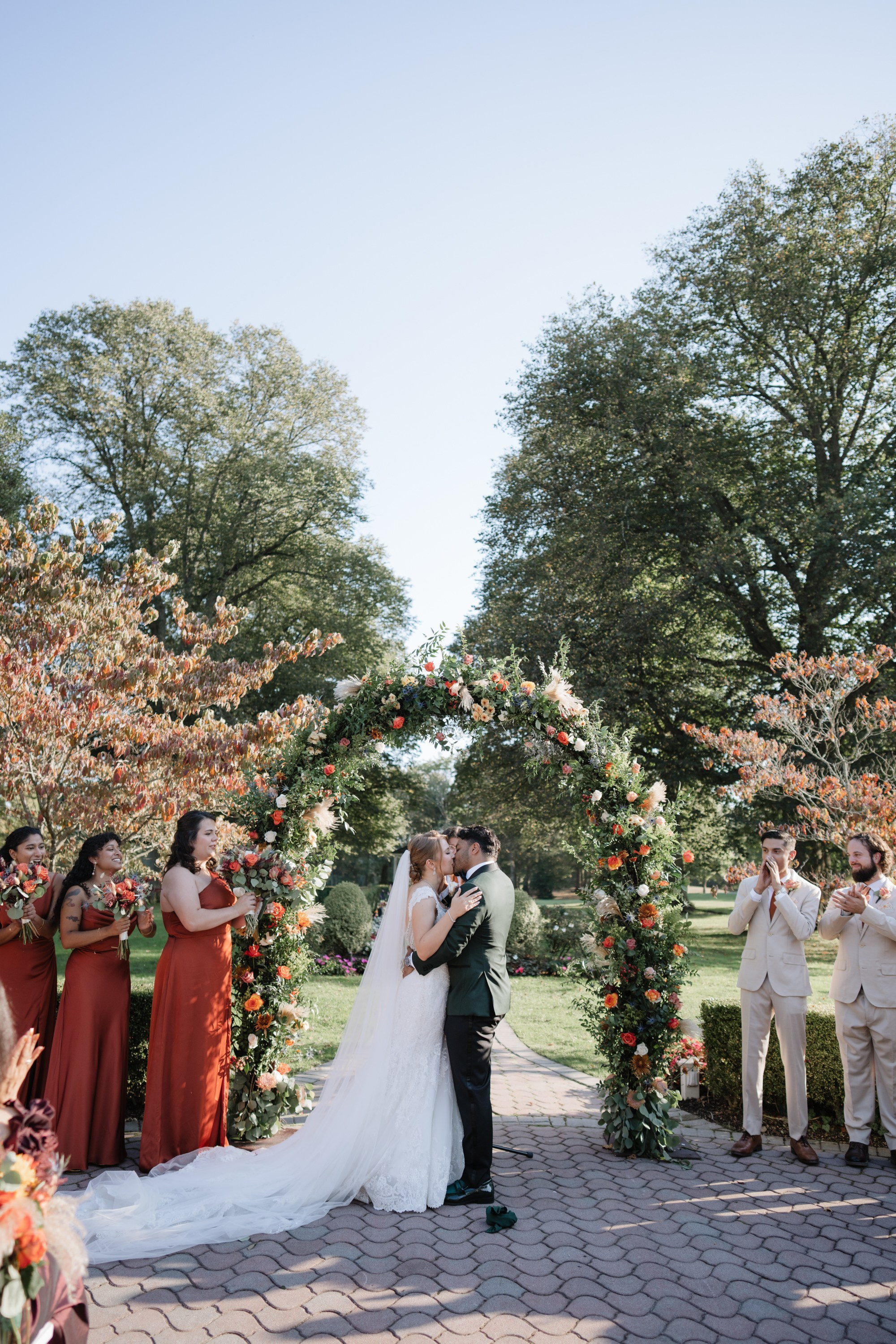 Oct 2025- Hanna and Johnathan’s wedding. Portrait and wedding photographer in New York