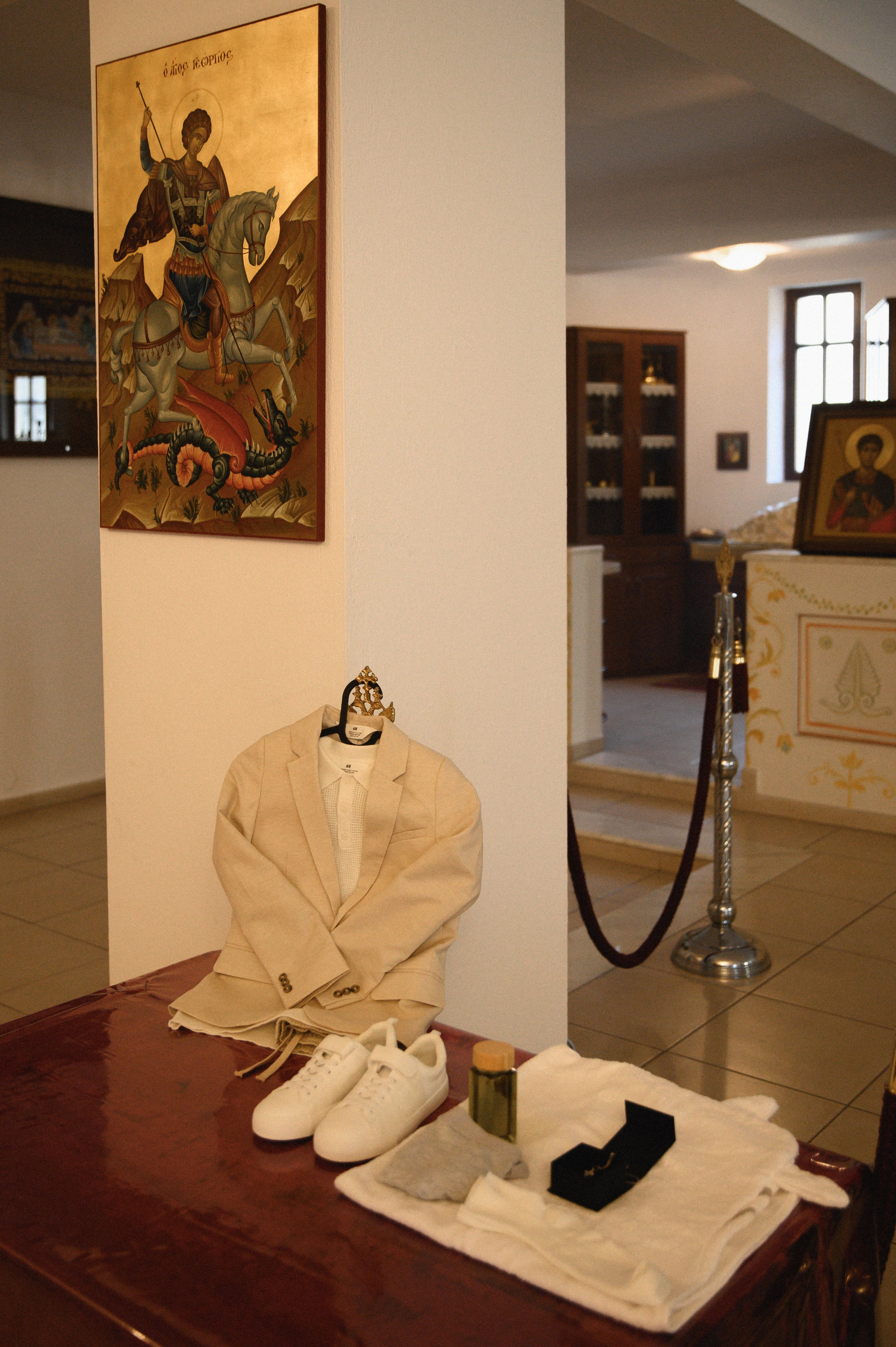 Baptism Mihail. Family, children, portrait, and event photography in Thessaloniki