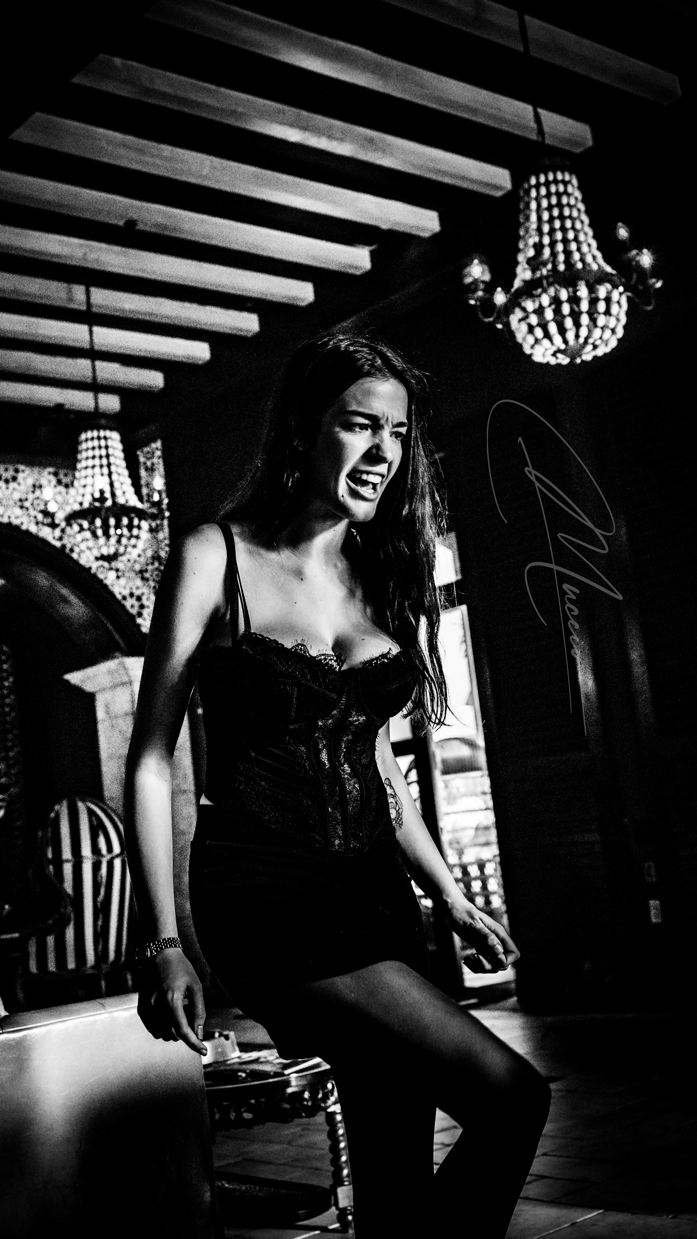 Black and White. Out and About 239